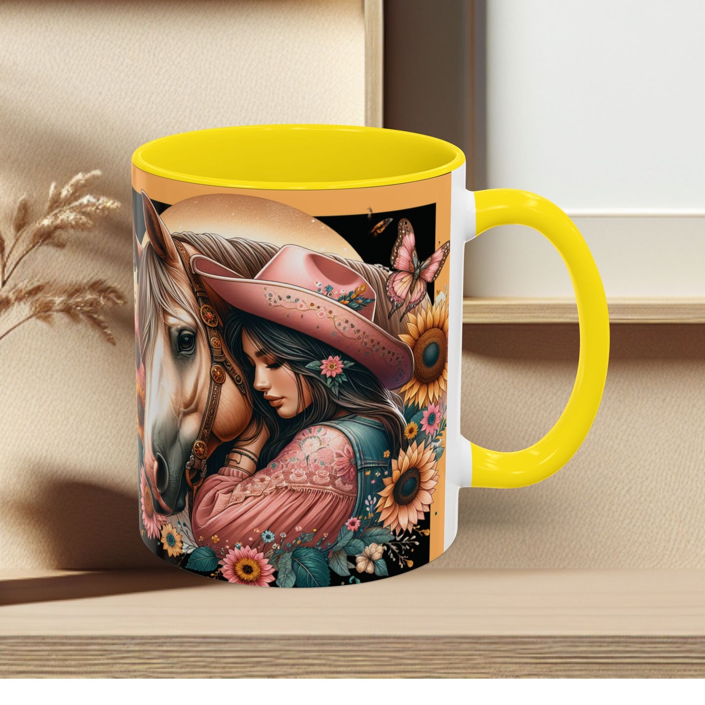 Coffee Mug Cowgirls and they're Horses