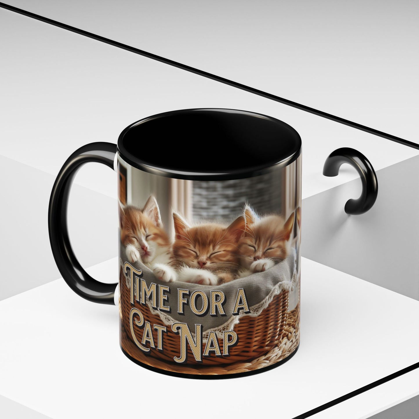 Coffee Mug - Time for a Cat Nap Accent (11, 15oz)