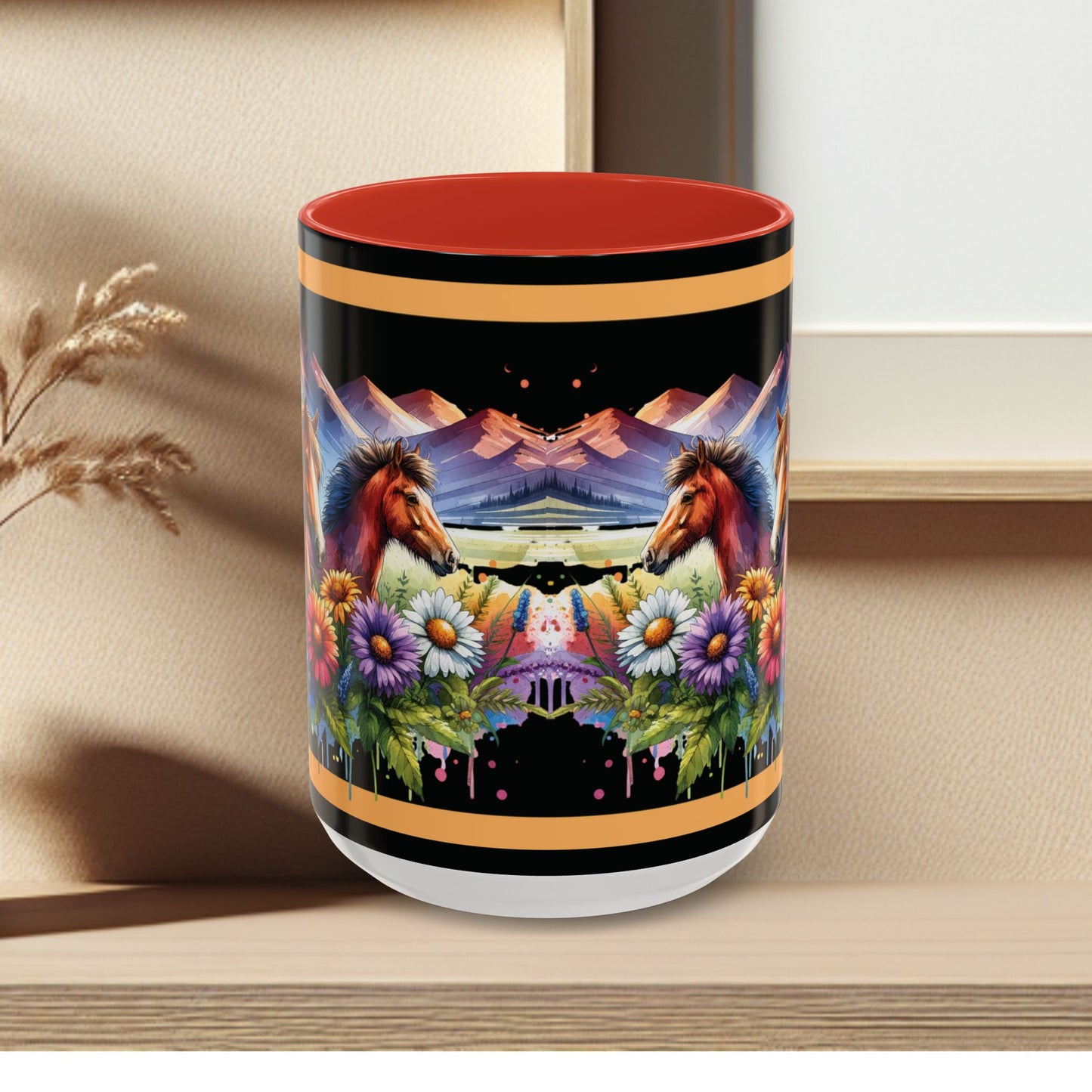 Mug Coffee Wild Horses 11oz 15oz