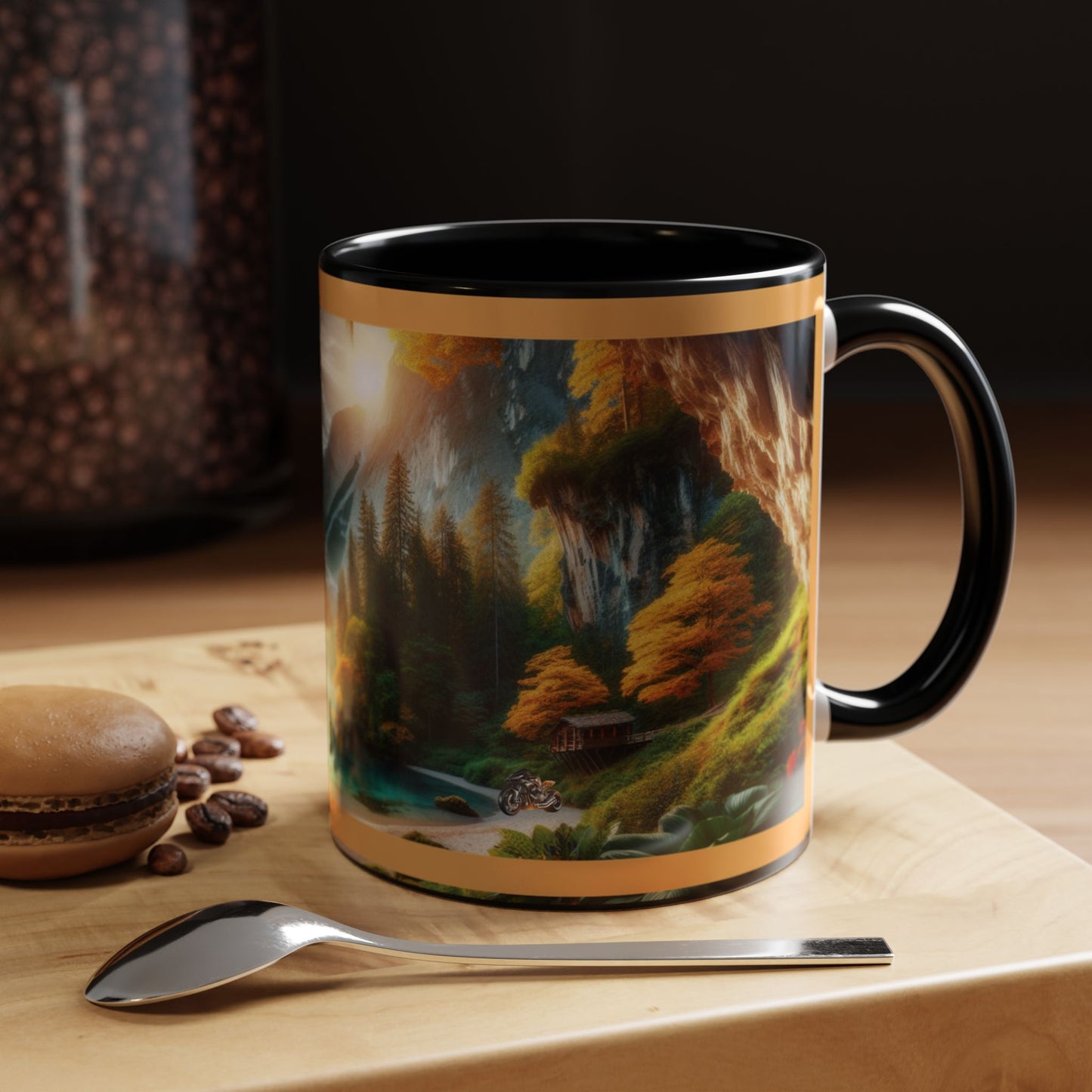 Mug: By the River-Accent Coffee Mug (11oz, 15oz)
