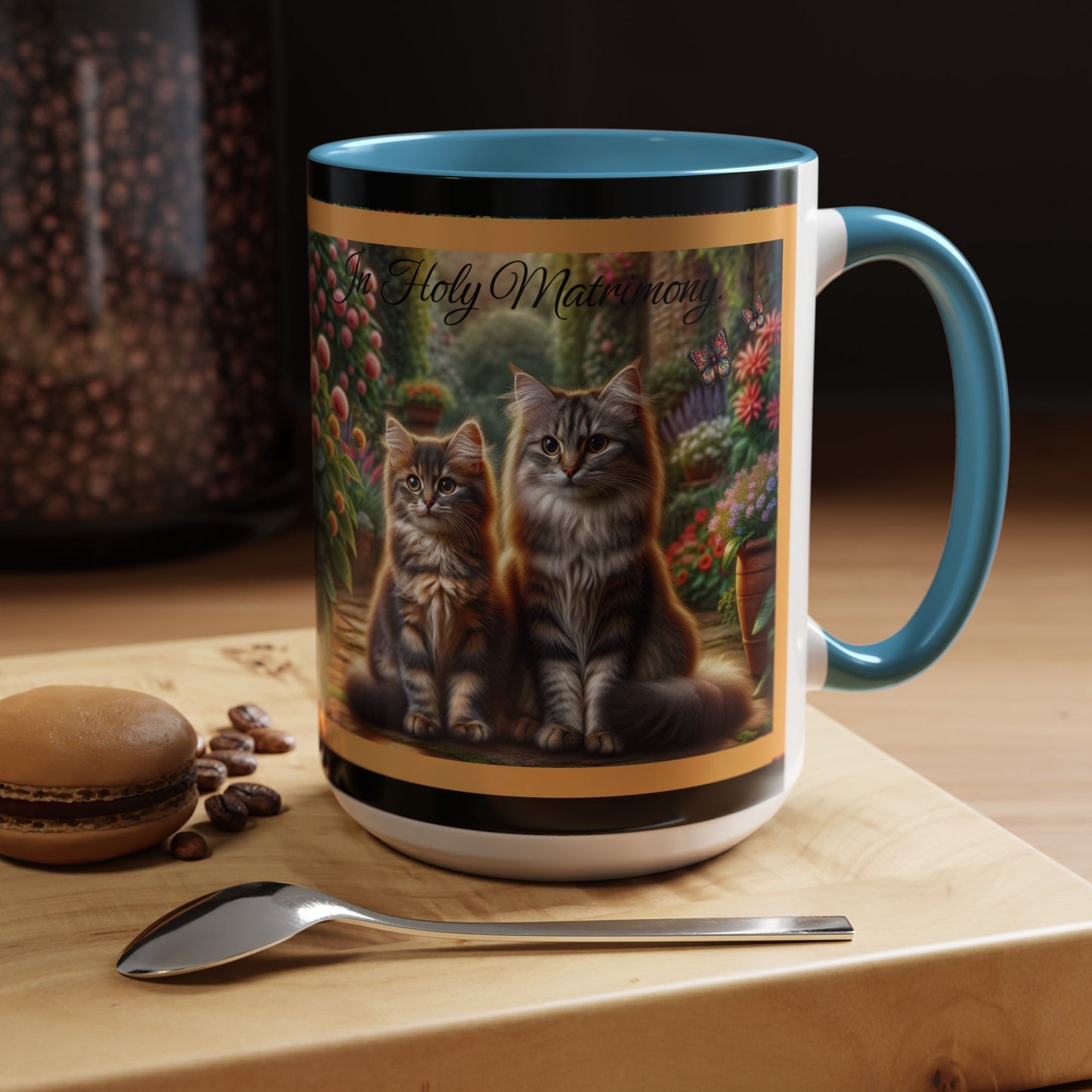 Coffee Mug Cat Wedding