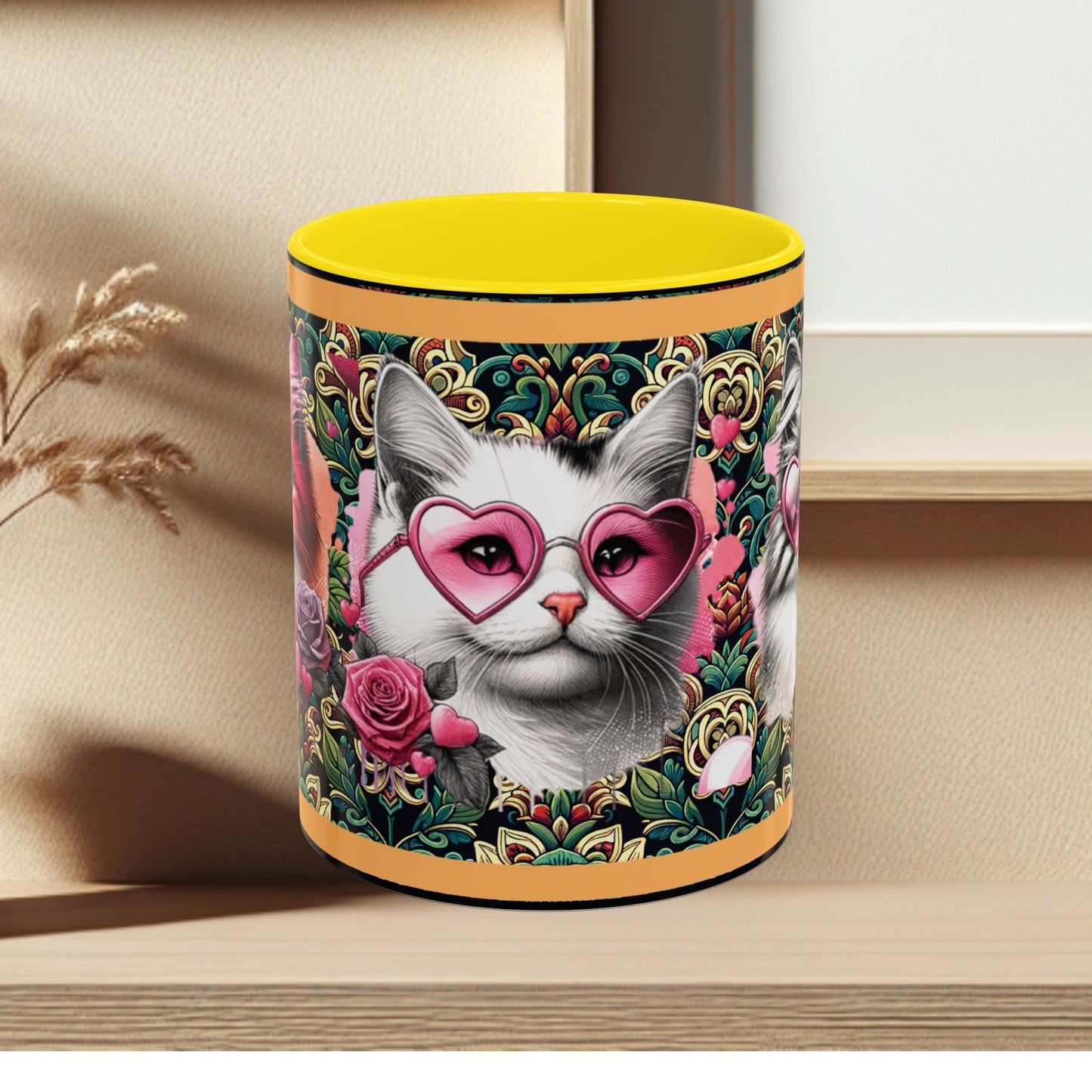 Coffee Mug Kittens Friends