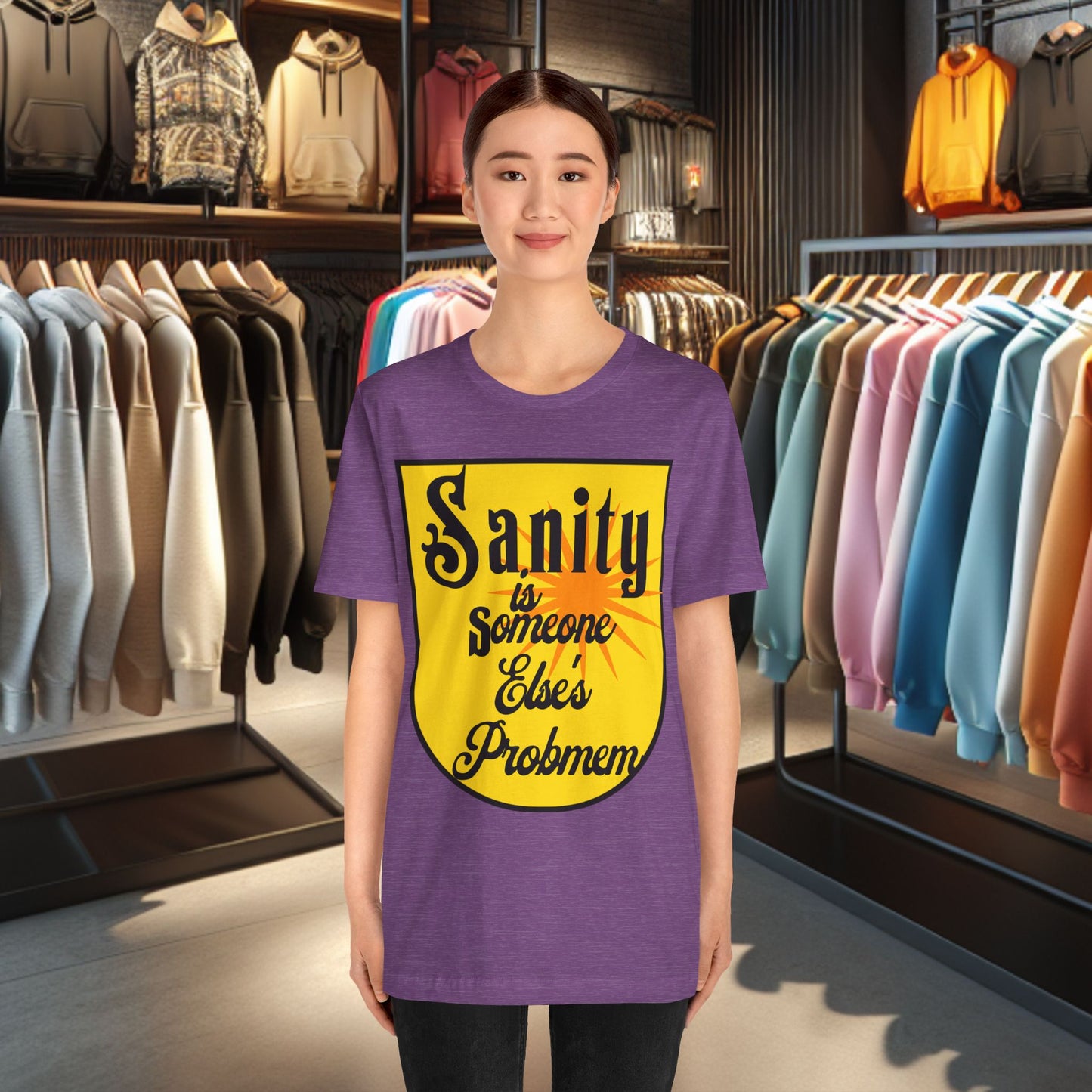 Funny Sanity Unisex Tee