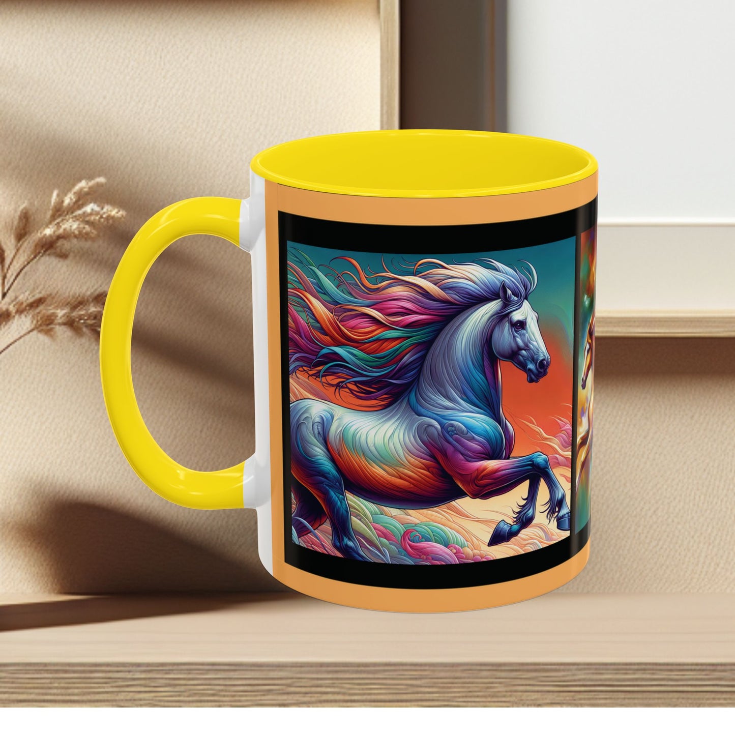 Coffee Mug Cloud Horses 11oz, 15oz