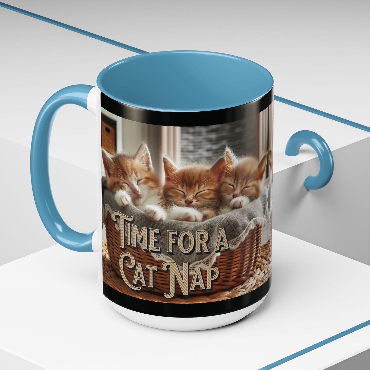 Coffee Mug - Time for a Cat Nap Accent (11, 15oz)