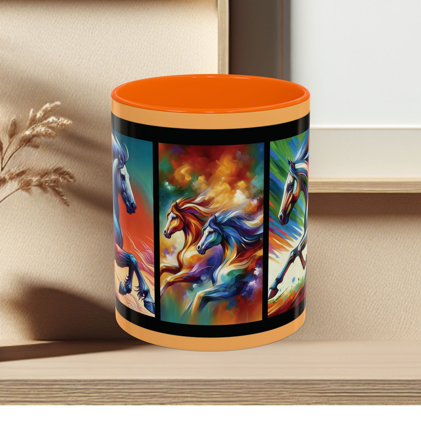 Coffee Mug Cloud Horses 11oz, 15oz