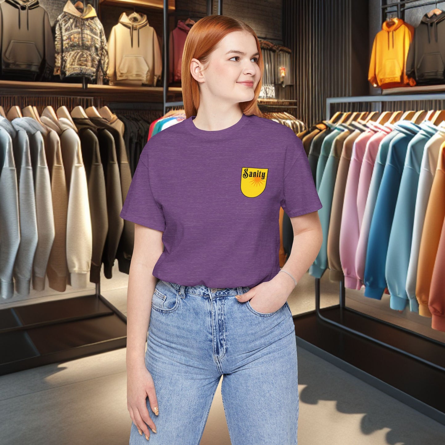 Relaxed Vibes Unisex Tee - Sanity Is Someone Else's Problem