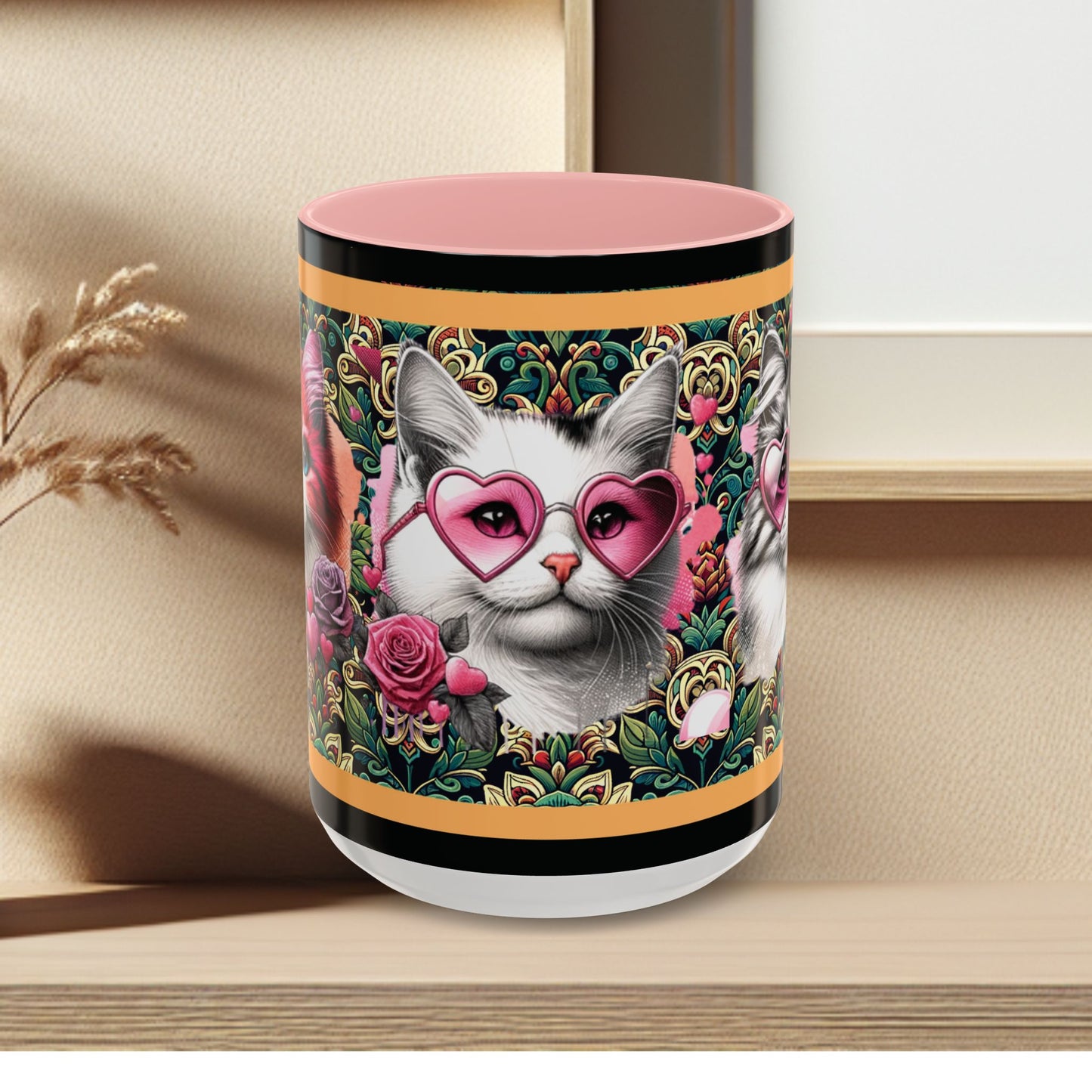 Coffee Mug Kittens Friends
