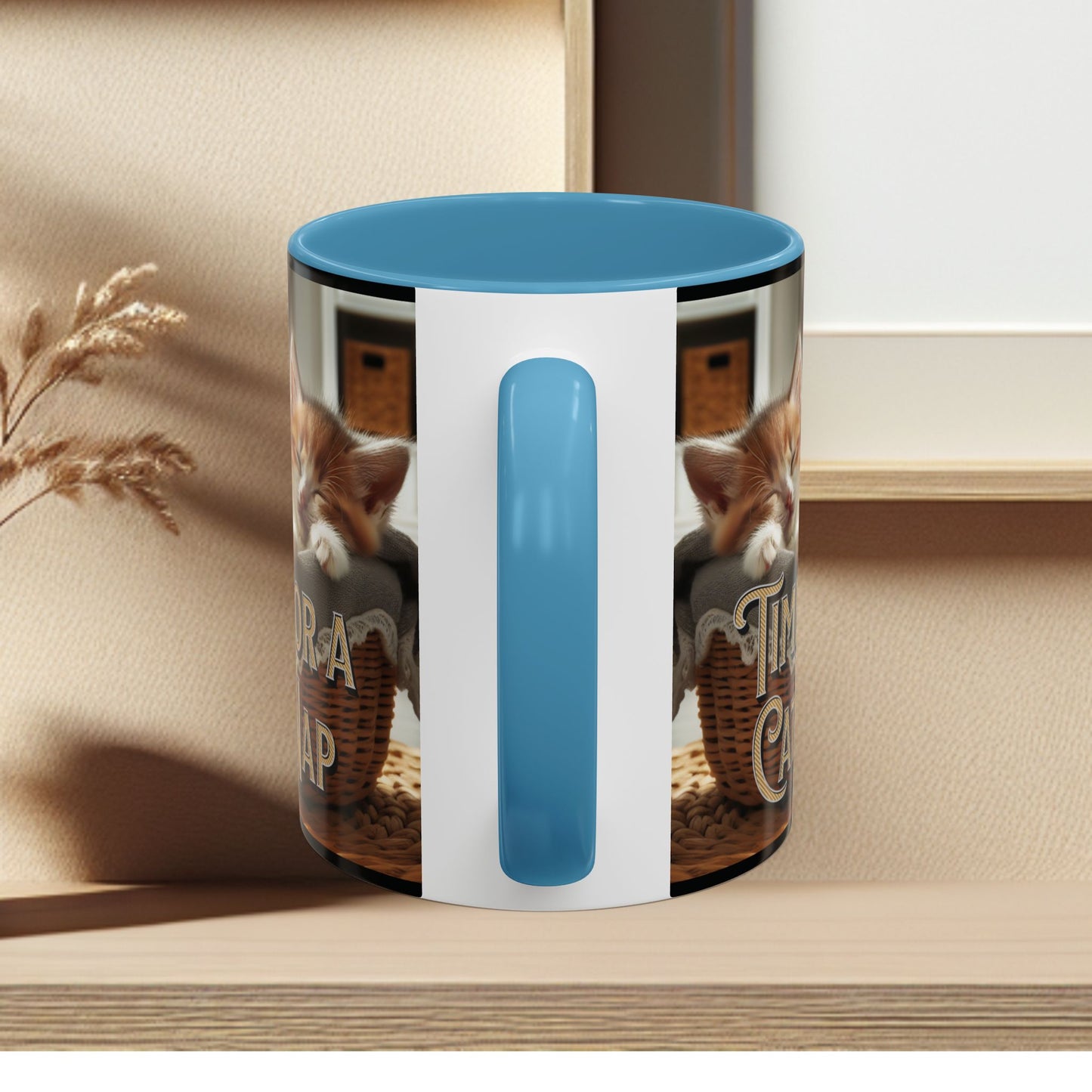 Coffee Mug - Time for a Cat Nap Accent (11, 15oz)