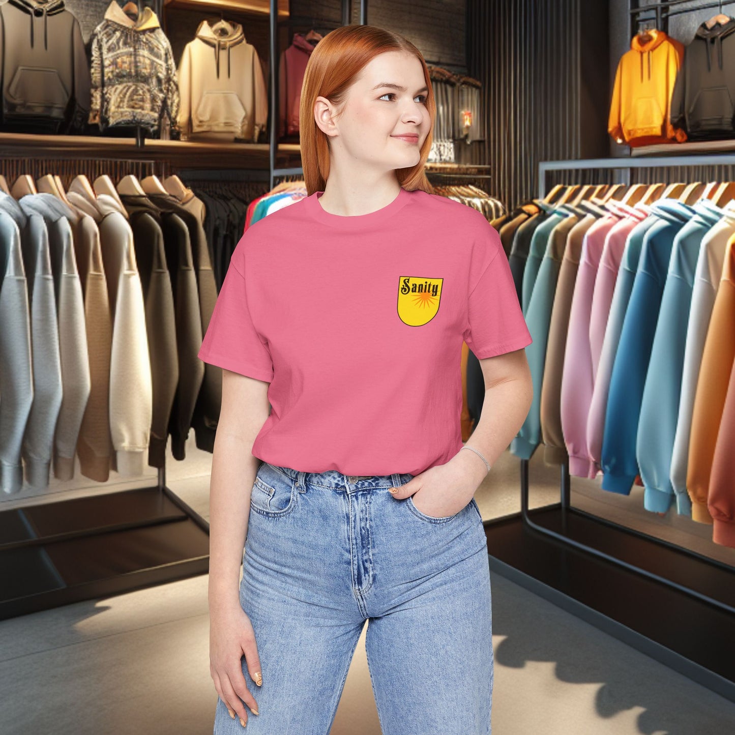Relaxed Vibes Unisex Tee - Sanity Is Someone Else's Problem