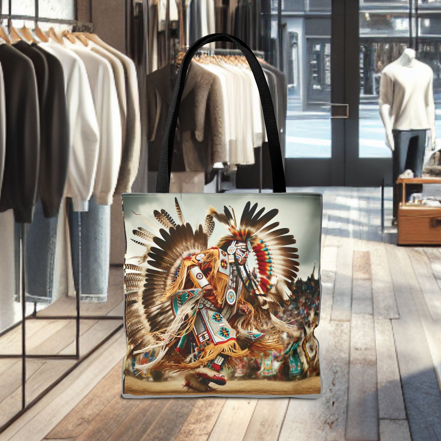 Native Dancer Tote Bag (AOP)