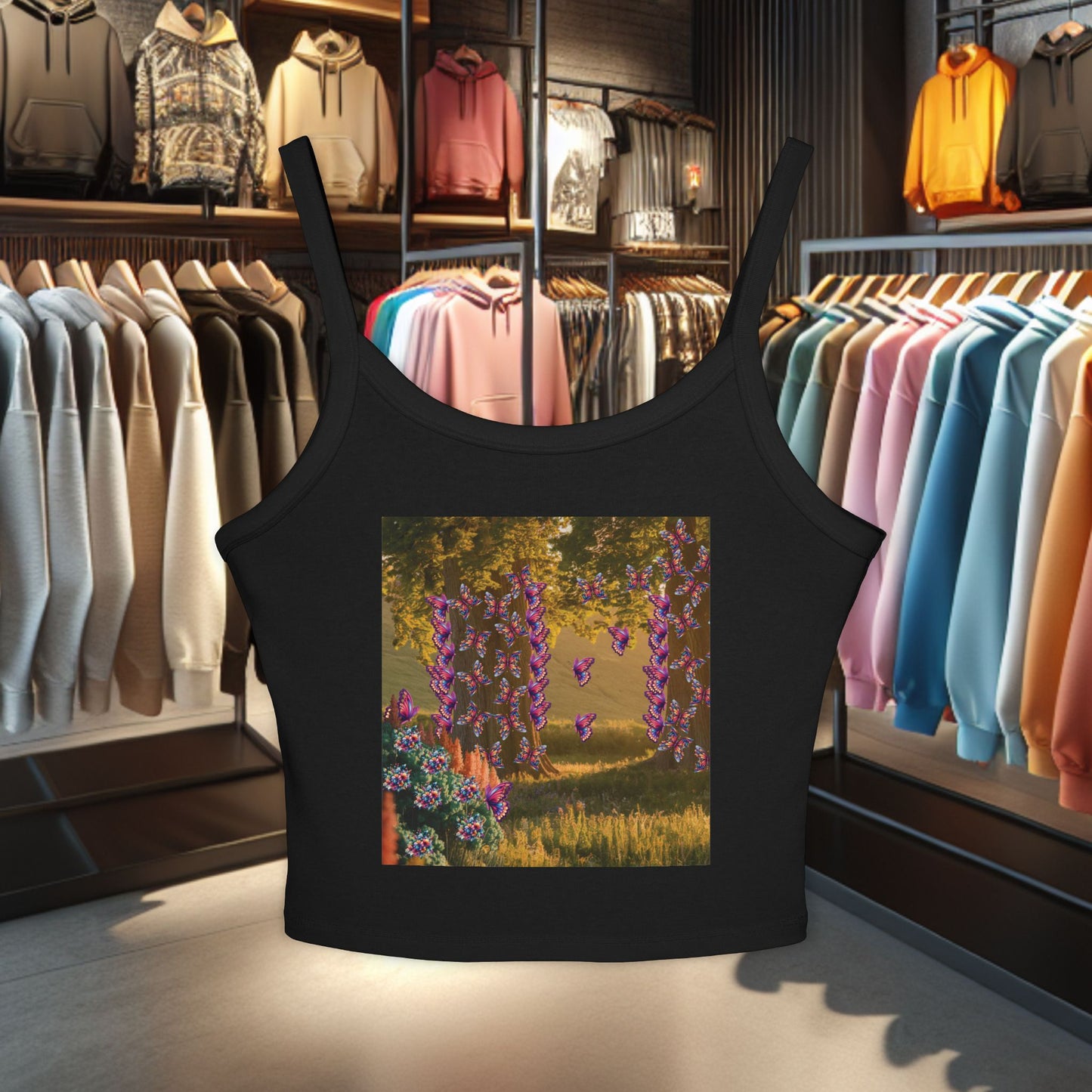 Butterfly Forest Tank Top