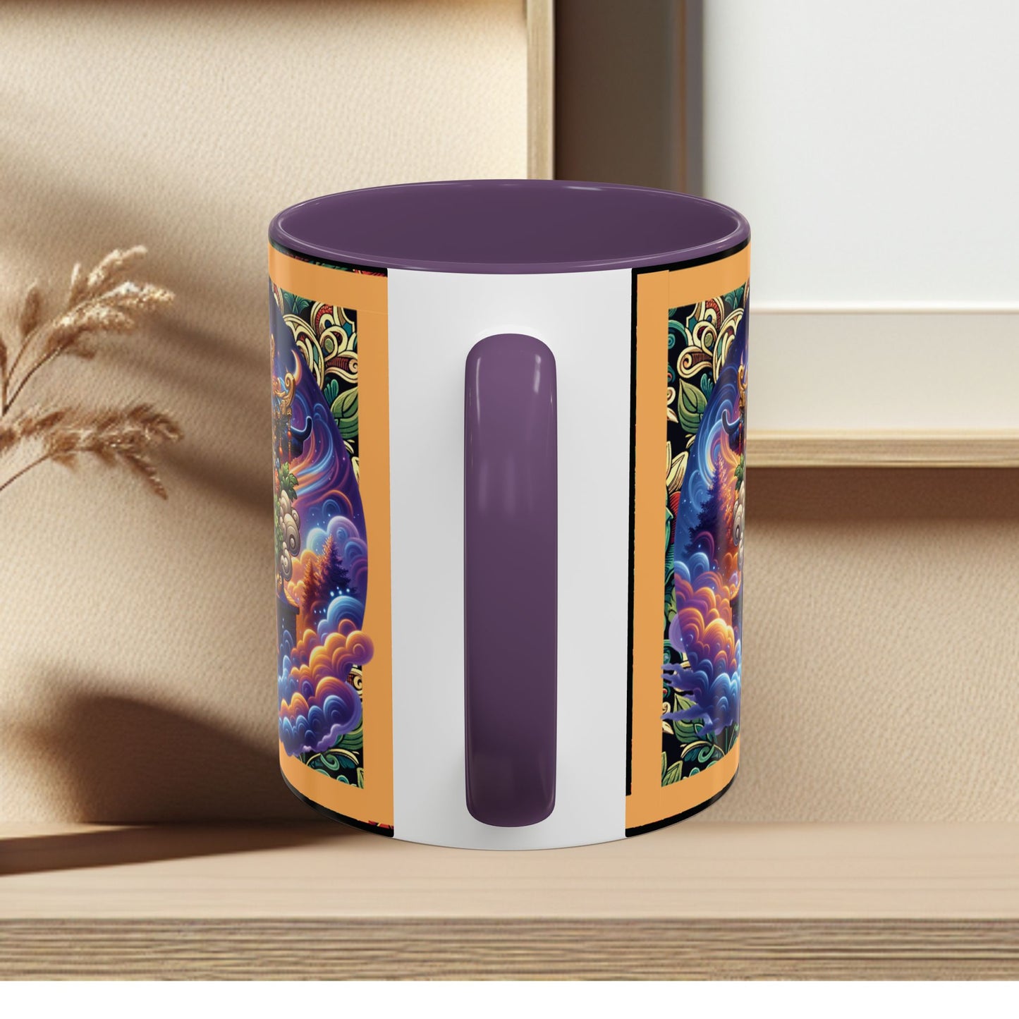 Mug Mystic Temple Rose Coffee Mug 11oz 15oz