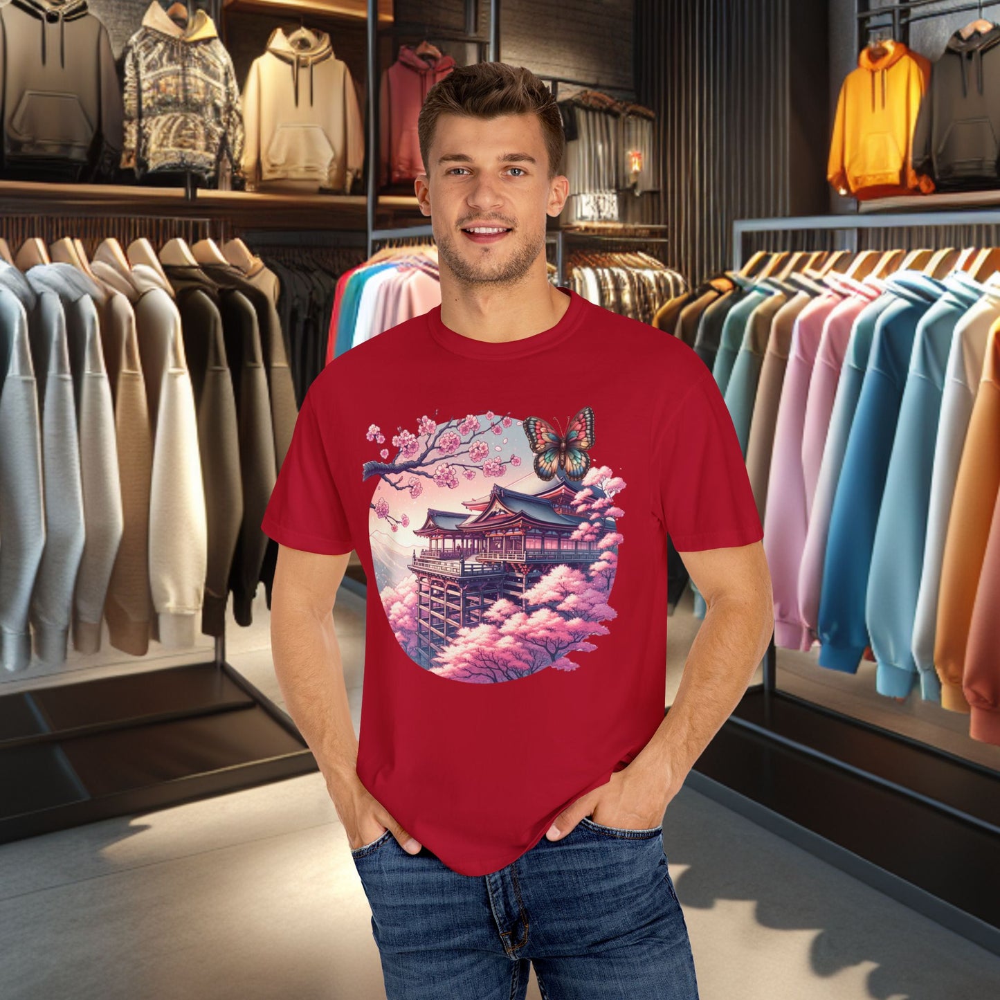 Cherry Blossom Manor Unisex T-shirt