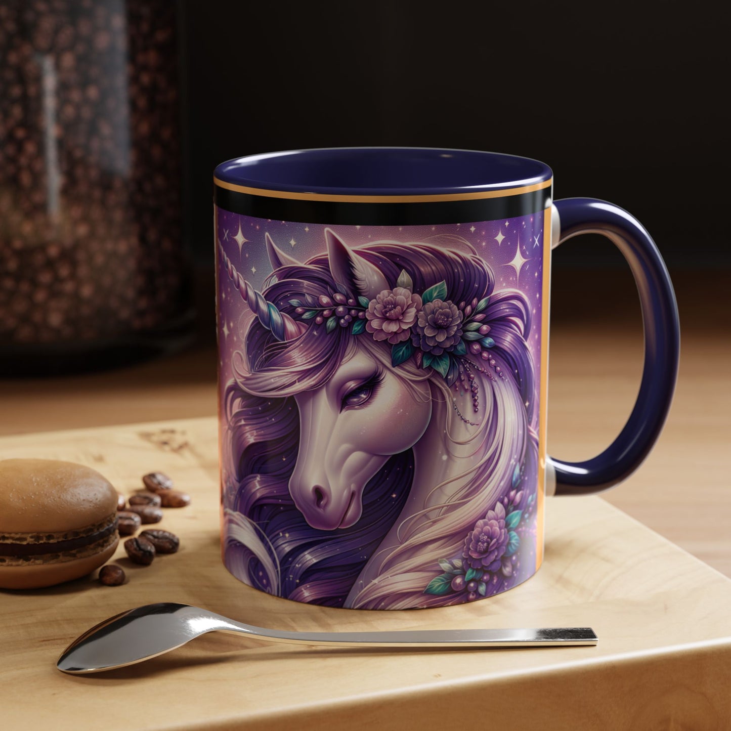 Mug Coffee Unicorns Night and Day - 11oz, 15oz