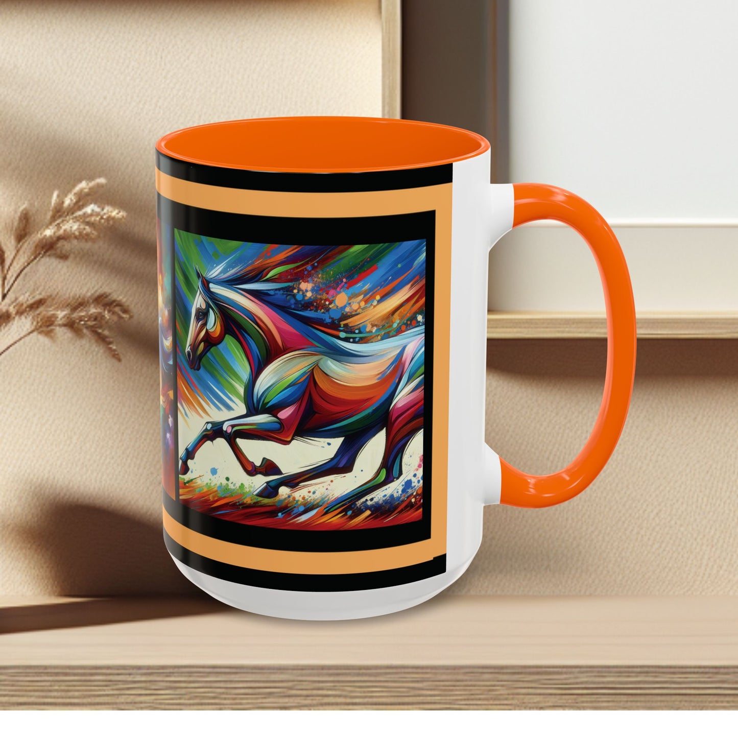 Coffee Mug Cloud Horses 11oz, 15oz