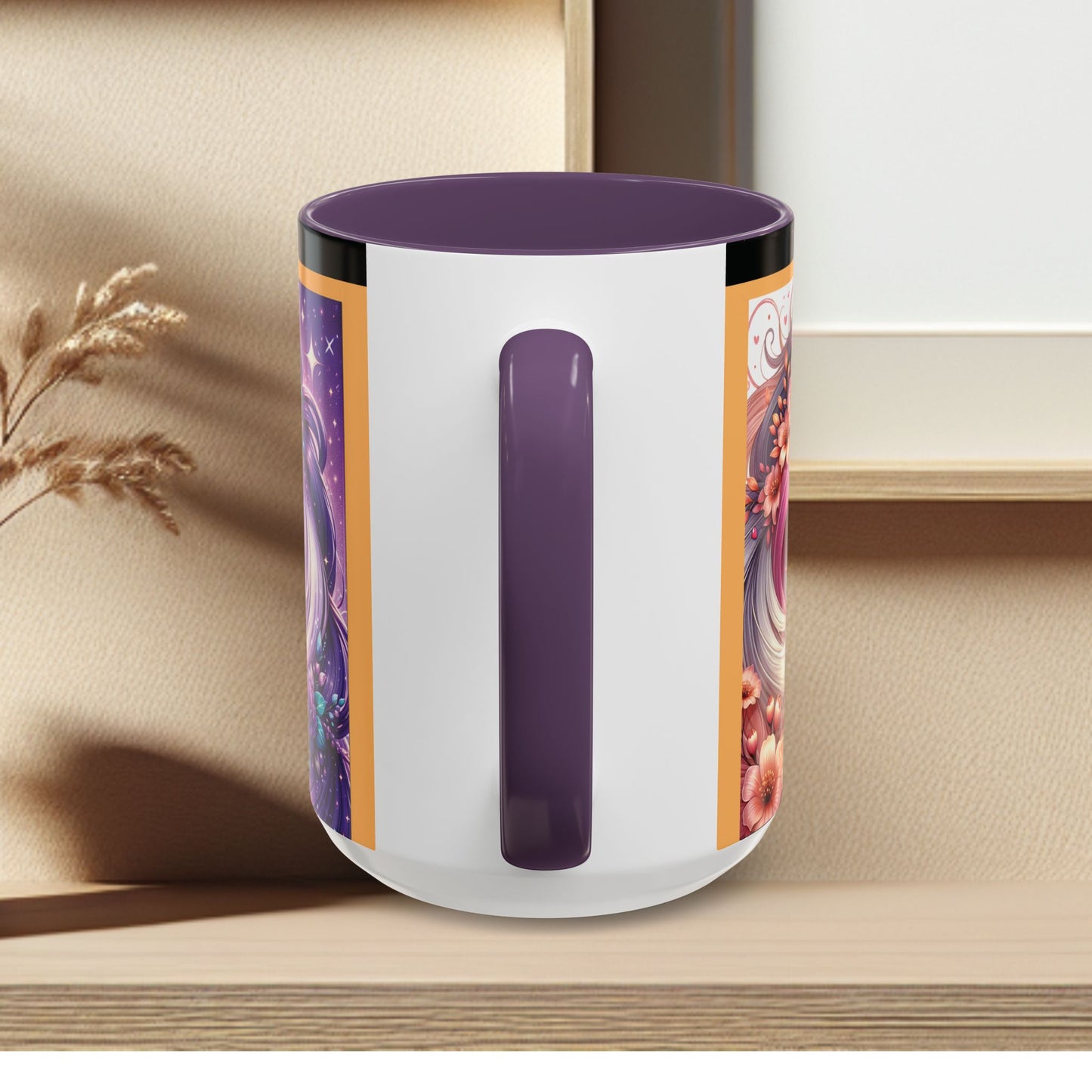 Mug Coffee Unicorns Night and Day - 11oz, 15oz