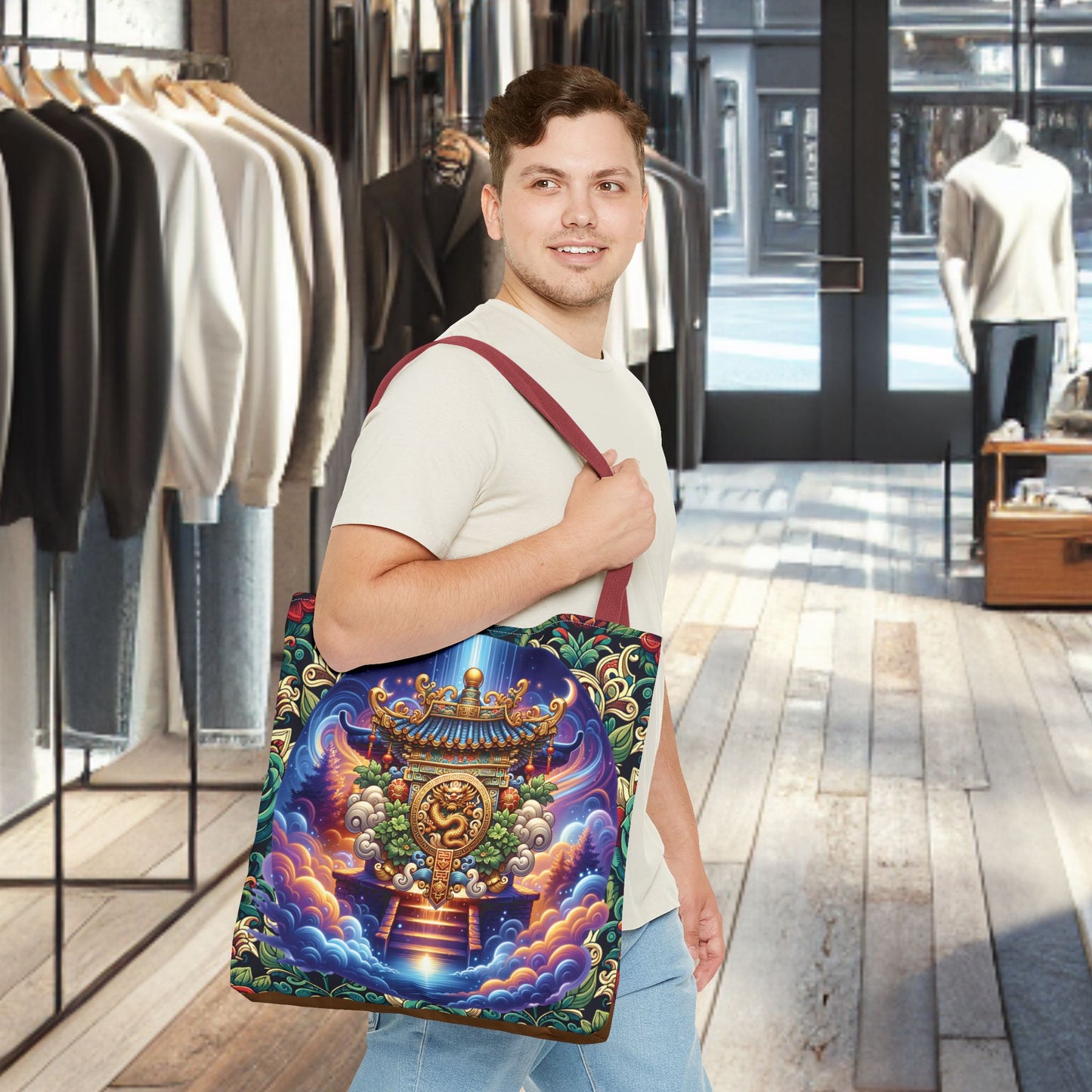 Mystic Temple Tote Bag
