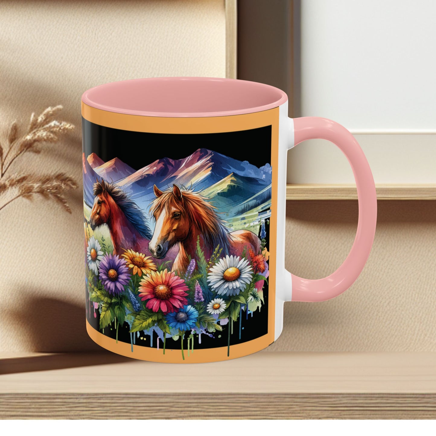 Mug Coffee Wild Horses 11oz 15oz