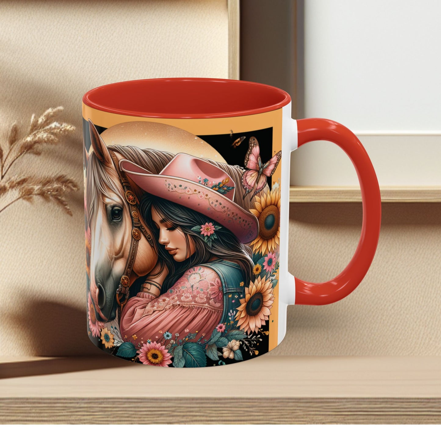 Coffee Mug Cowgirls and they're Horses