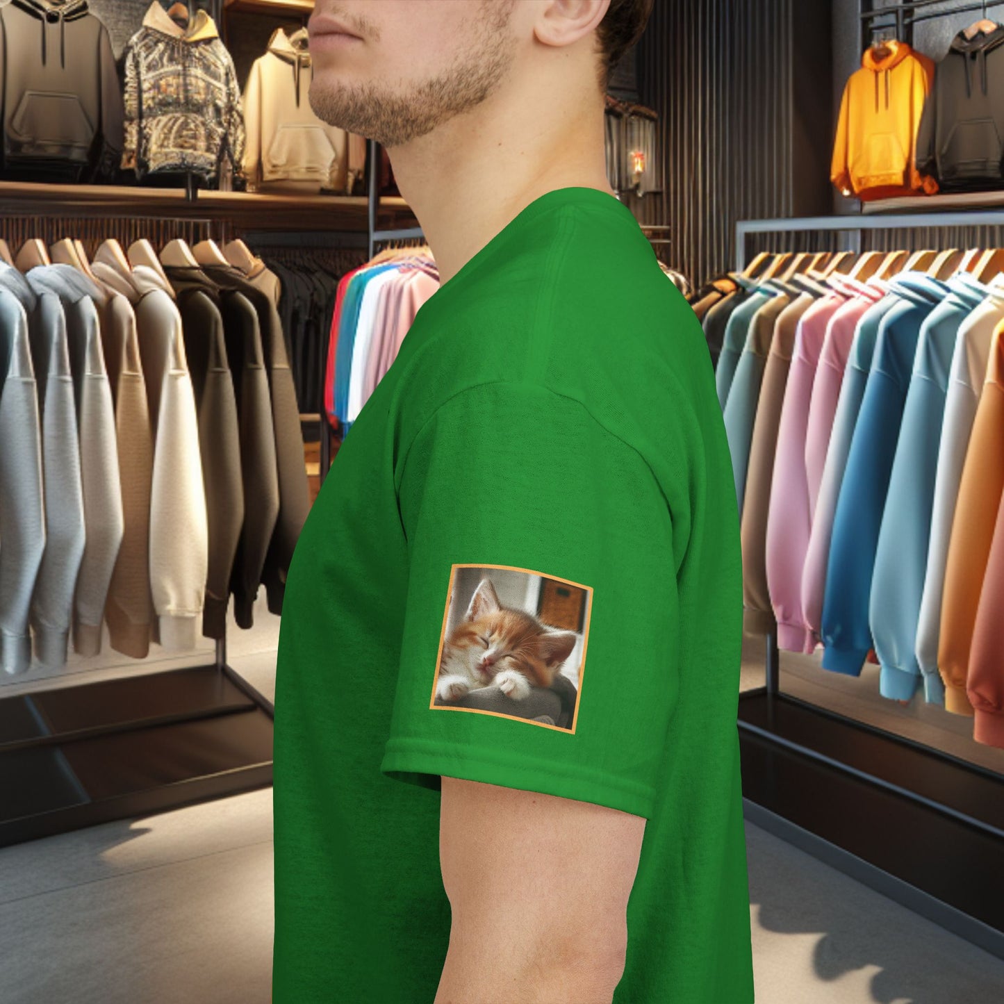 Heavy Tee- Time for a Cat Nap -Unisex Tee - Gildan 5000