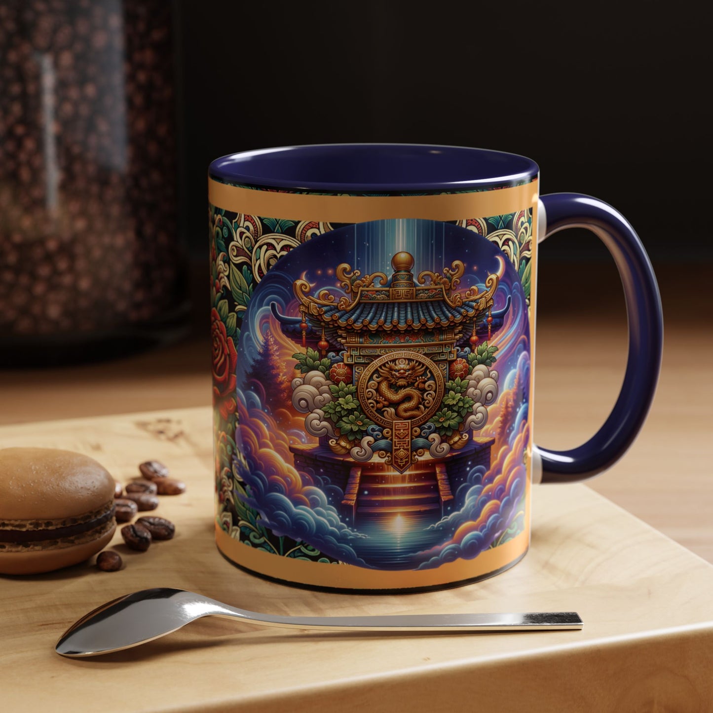 Mug Mystic Temple Rose Coffee Mug 11oz 15oz