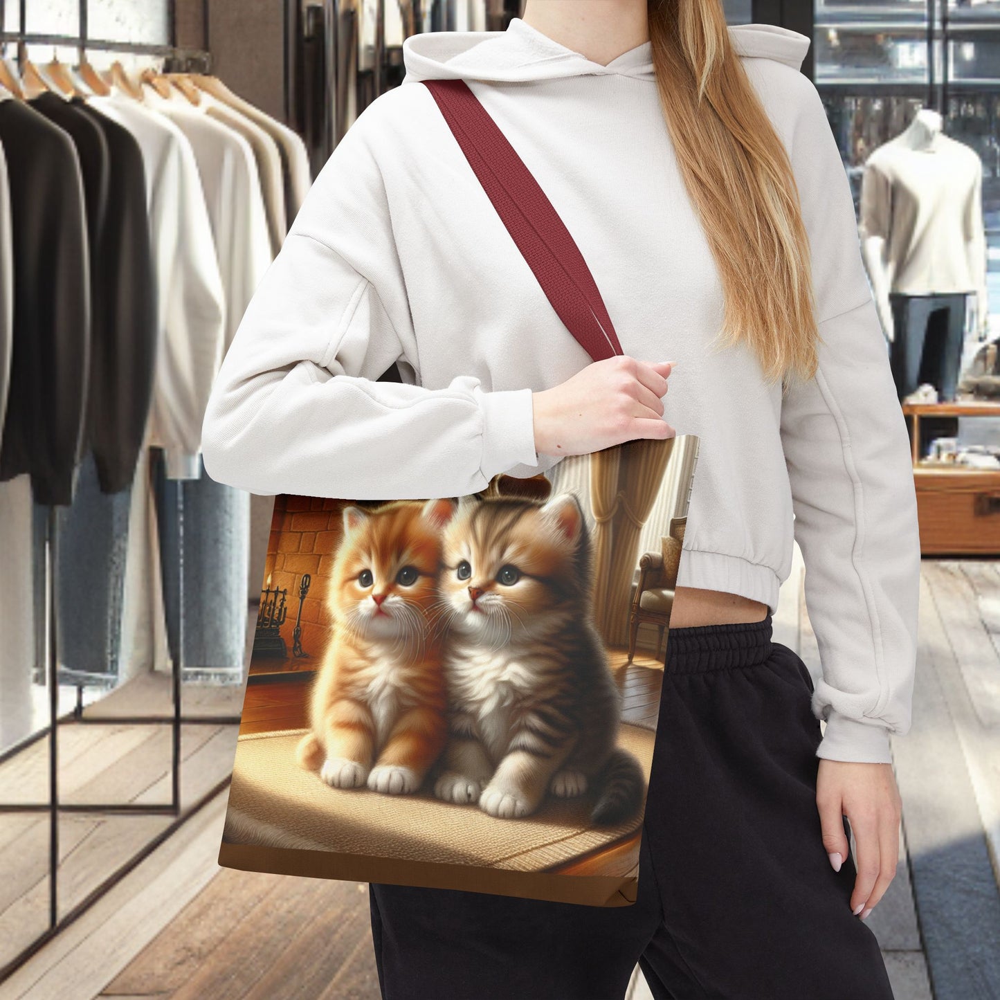 Tote Bag - Kittens - Tote Bag (AOP)