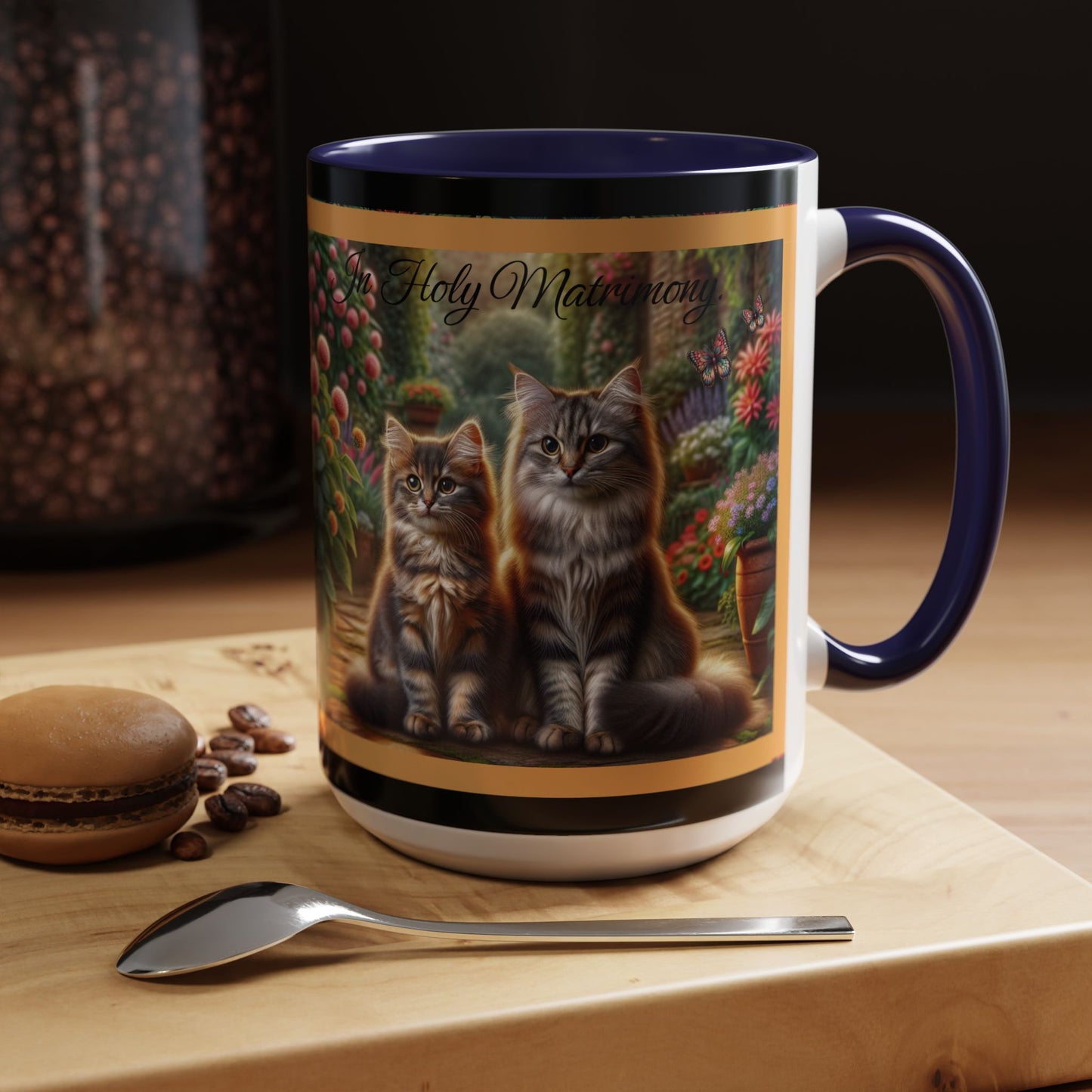Coffee Mug Cat Wedding