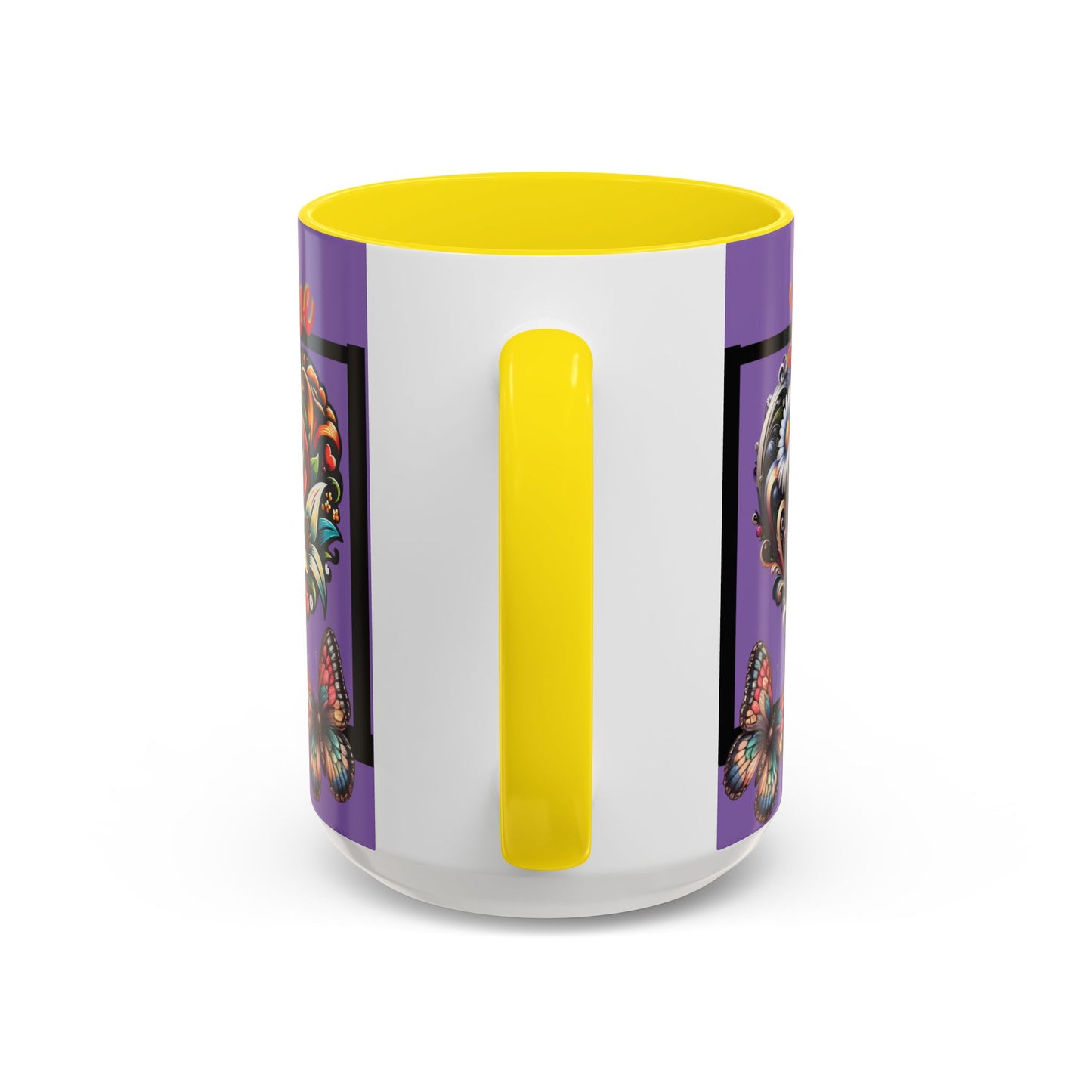 Love Coffee Mug - Vibrant Heart & Horse- Design, 11oz & 15oz