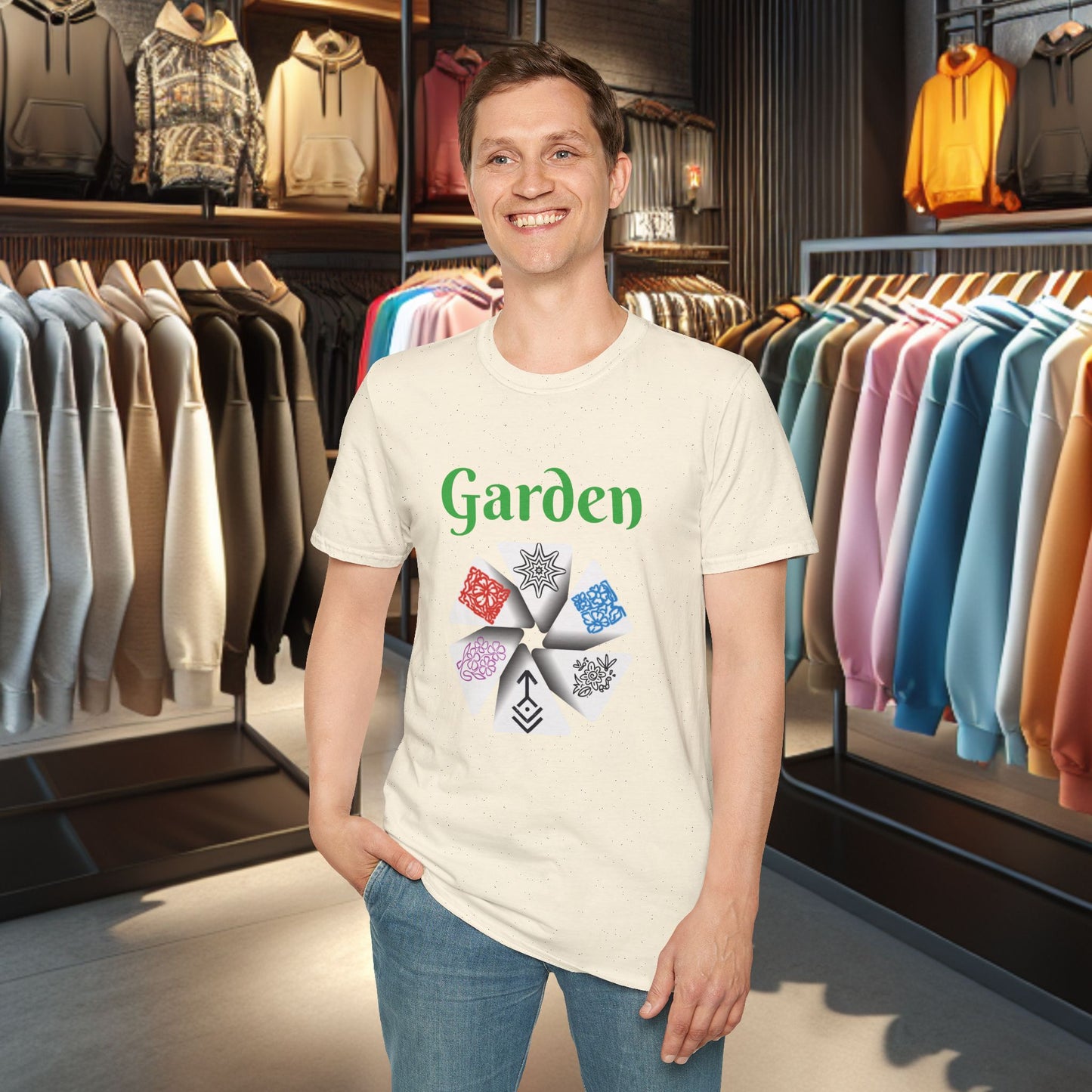 Garden-Themed T-Shirt | Nature Lover Gift, Gardening Tee, Spring Outfit, Plant Enthusiast Apparel