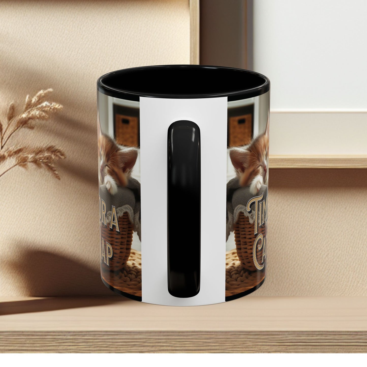 Coffee Mug - Time for a Cat Nap Accent (11, 15oz)