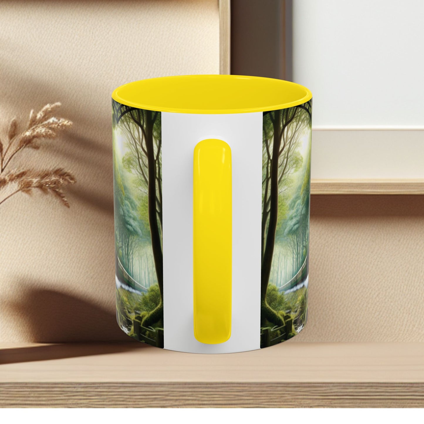 Mug - Jungle Train - Accent Coffee Mug (11oz, 15oz) (AOP)