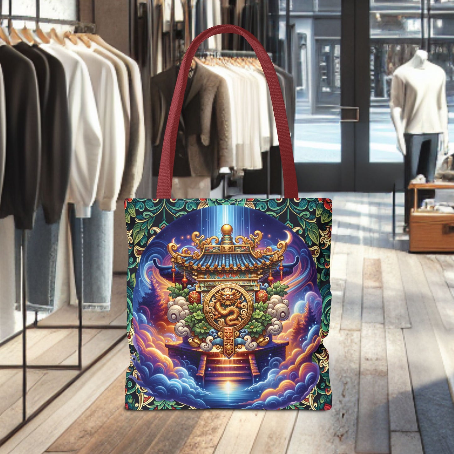 Mystic Temple Tote Bag