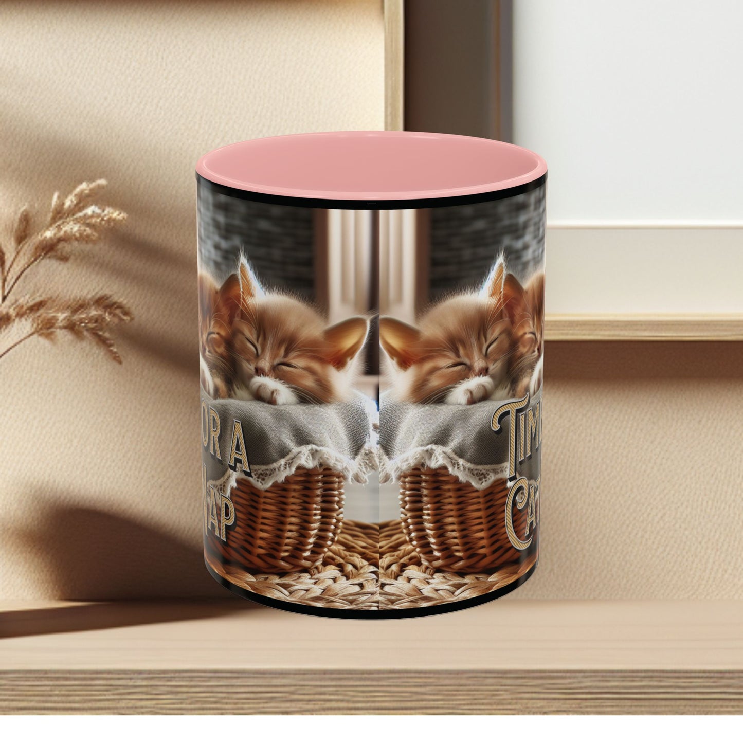 Coffee Mug - Time for a Cat Nap Accent (11, 15oz)