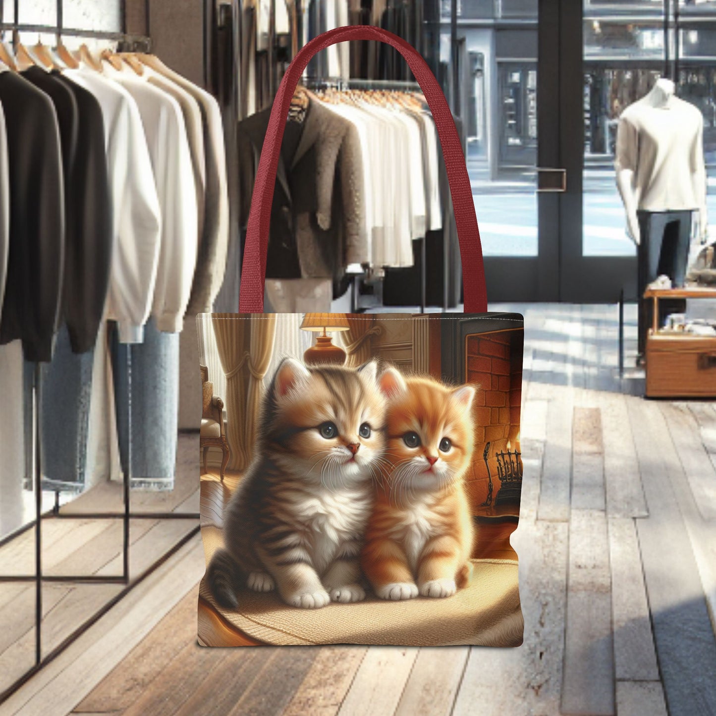 Tote Bag - Kittens - Tote Bag (AOP)