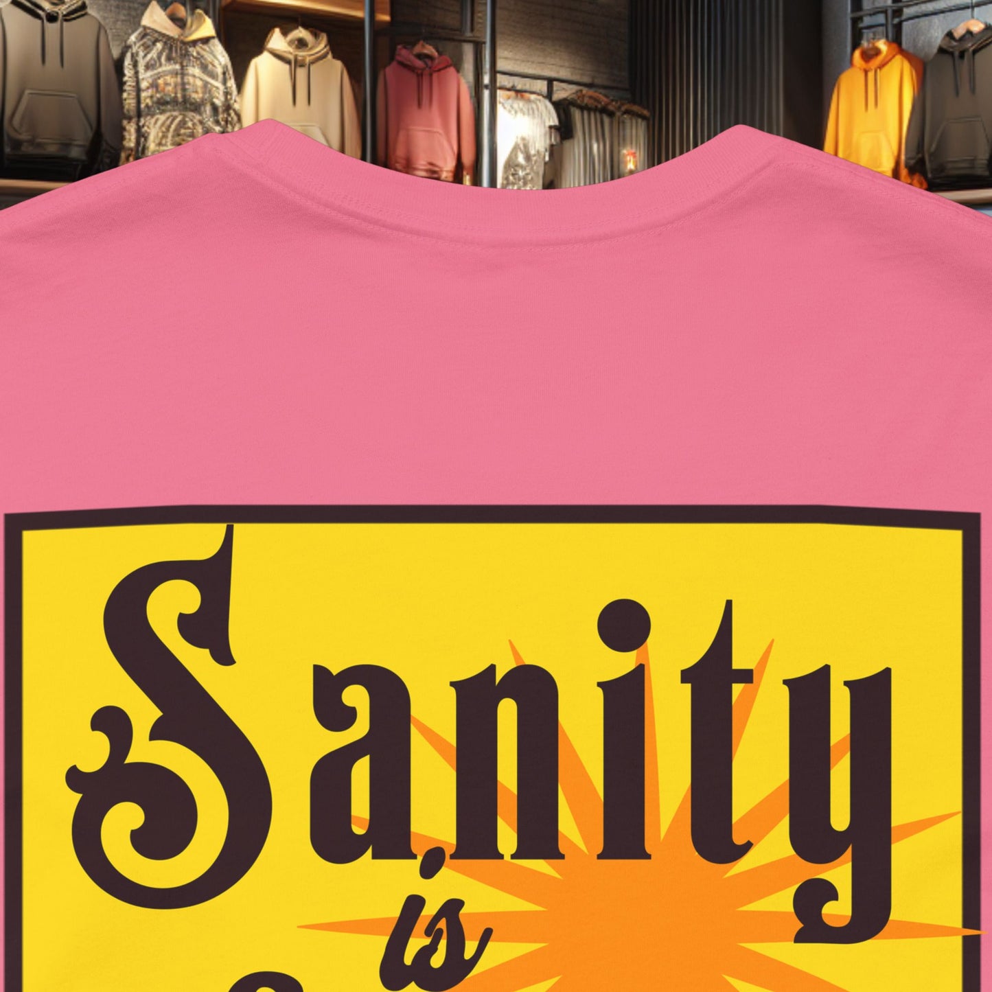 Relaxed Vibes Unisex Tee - Sanity Is Someone Else's Problem