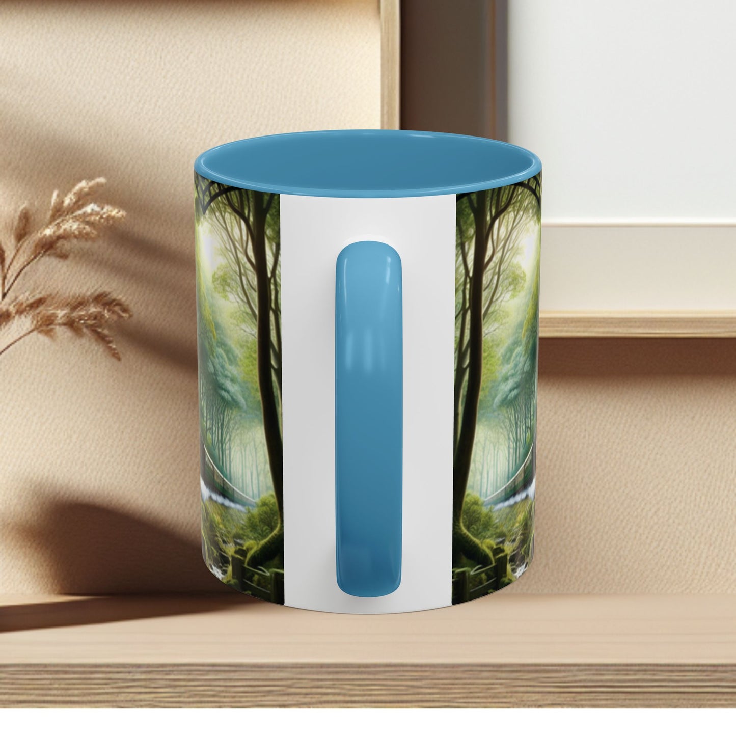 Mug - Jungle Train - Accent Coffee Mug (11oz, 15oz) (AOP)