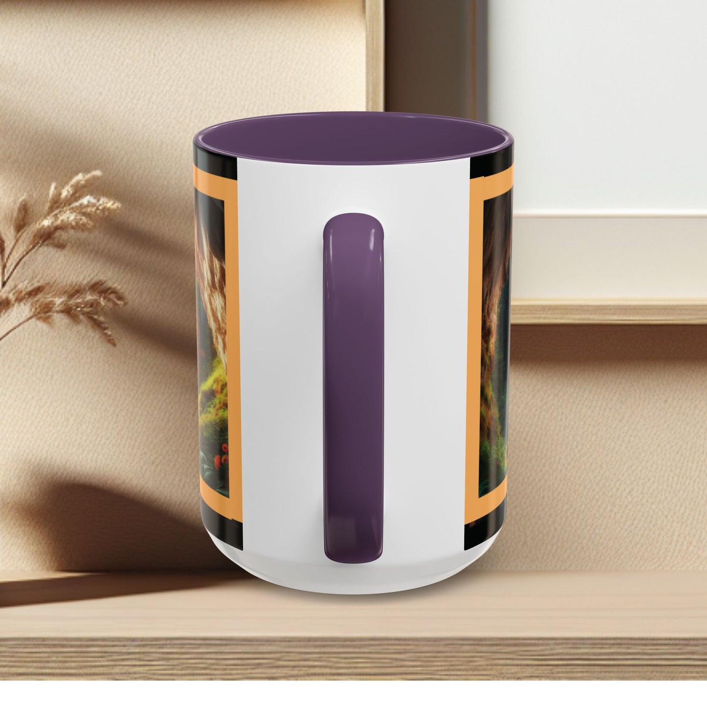 Mug: By the River-Accent Coffee Mug (11oz, 15oz)