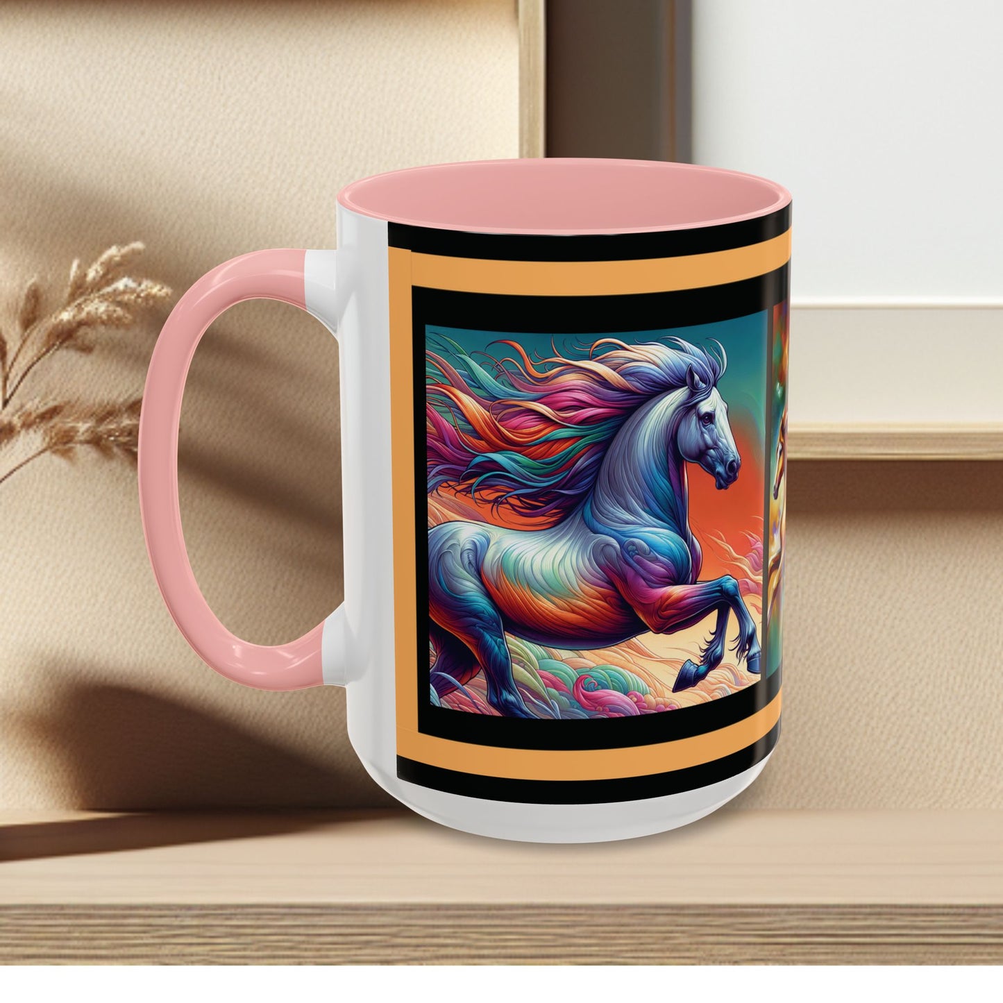 Coffee Mug Cloud Horses 11oz, 15oz