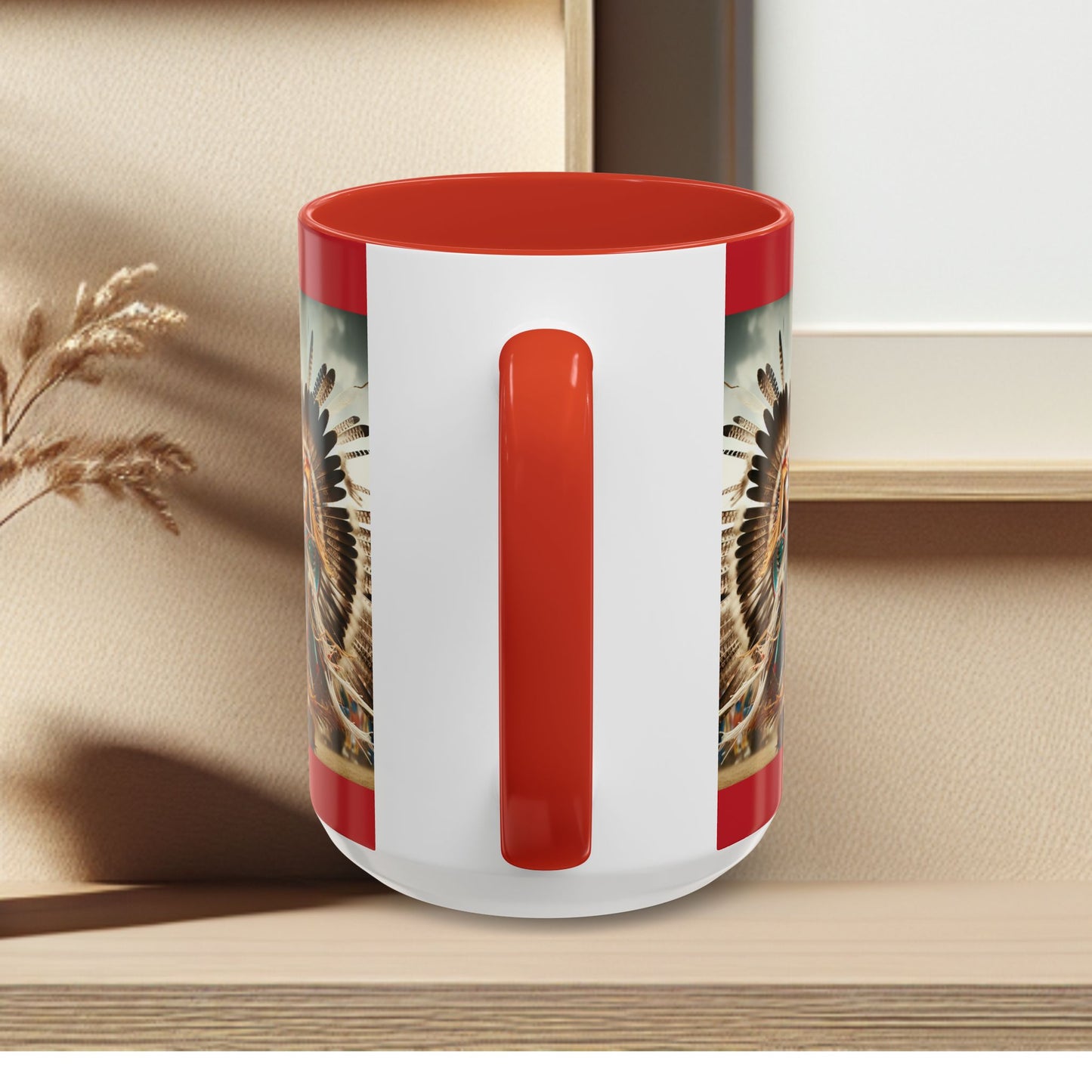 Mug- Native Dancer - Coffee Mug (11 oz, 15 oz) (AOP)