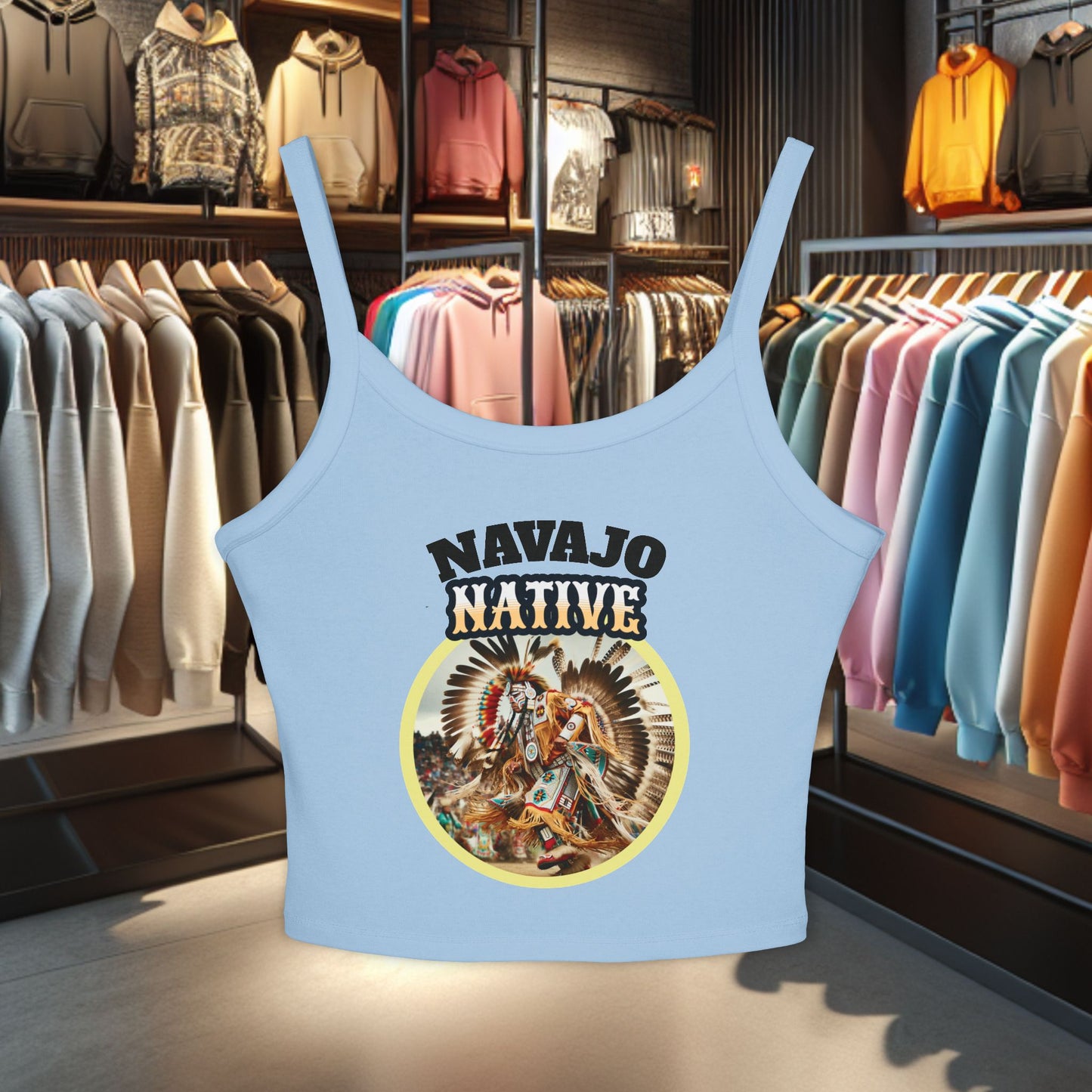 Navajo Native Spirit Tank Top - POW WOWs, Outdoor Events