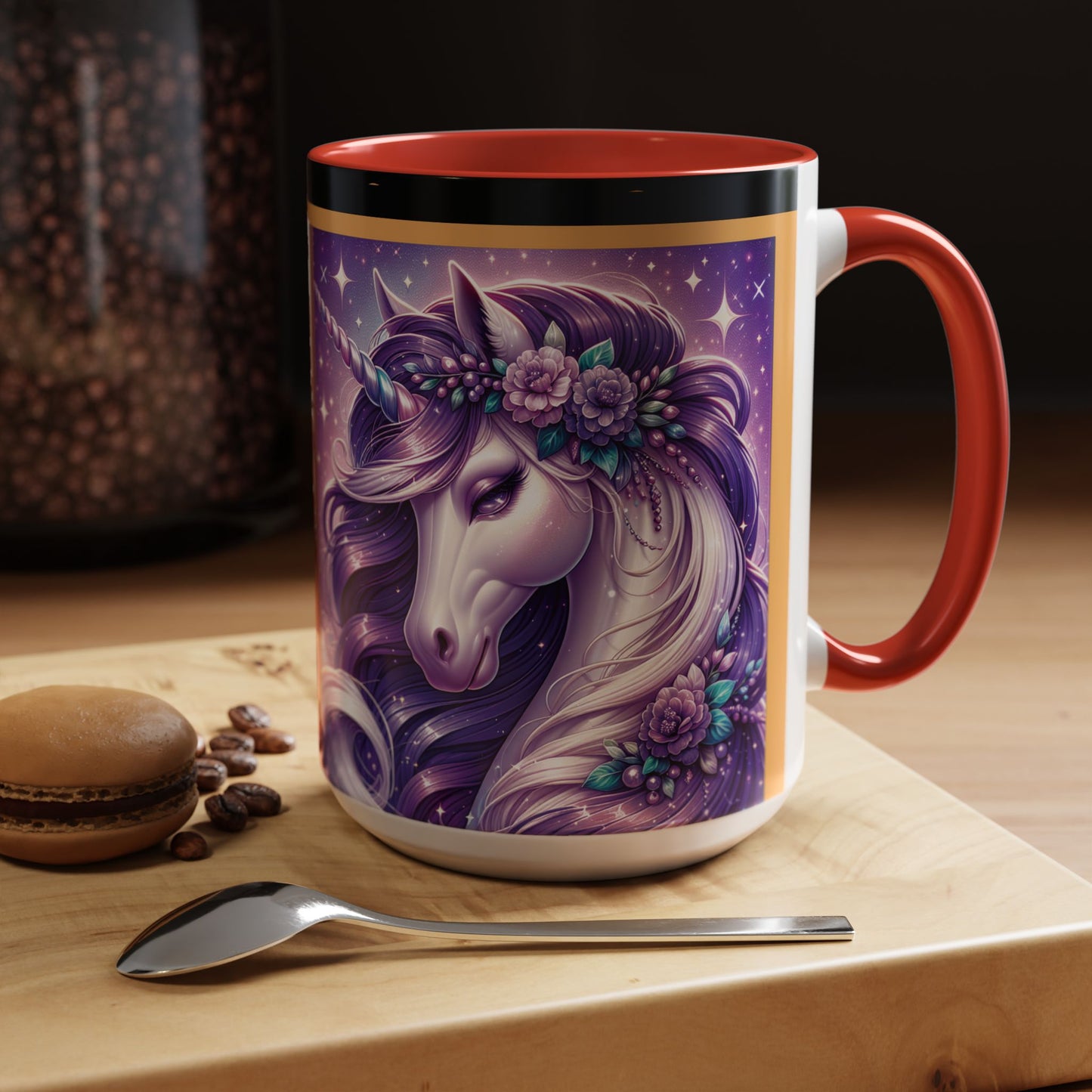 Mug Coffee Unicorns Night and Day - 11oz, 15oz