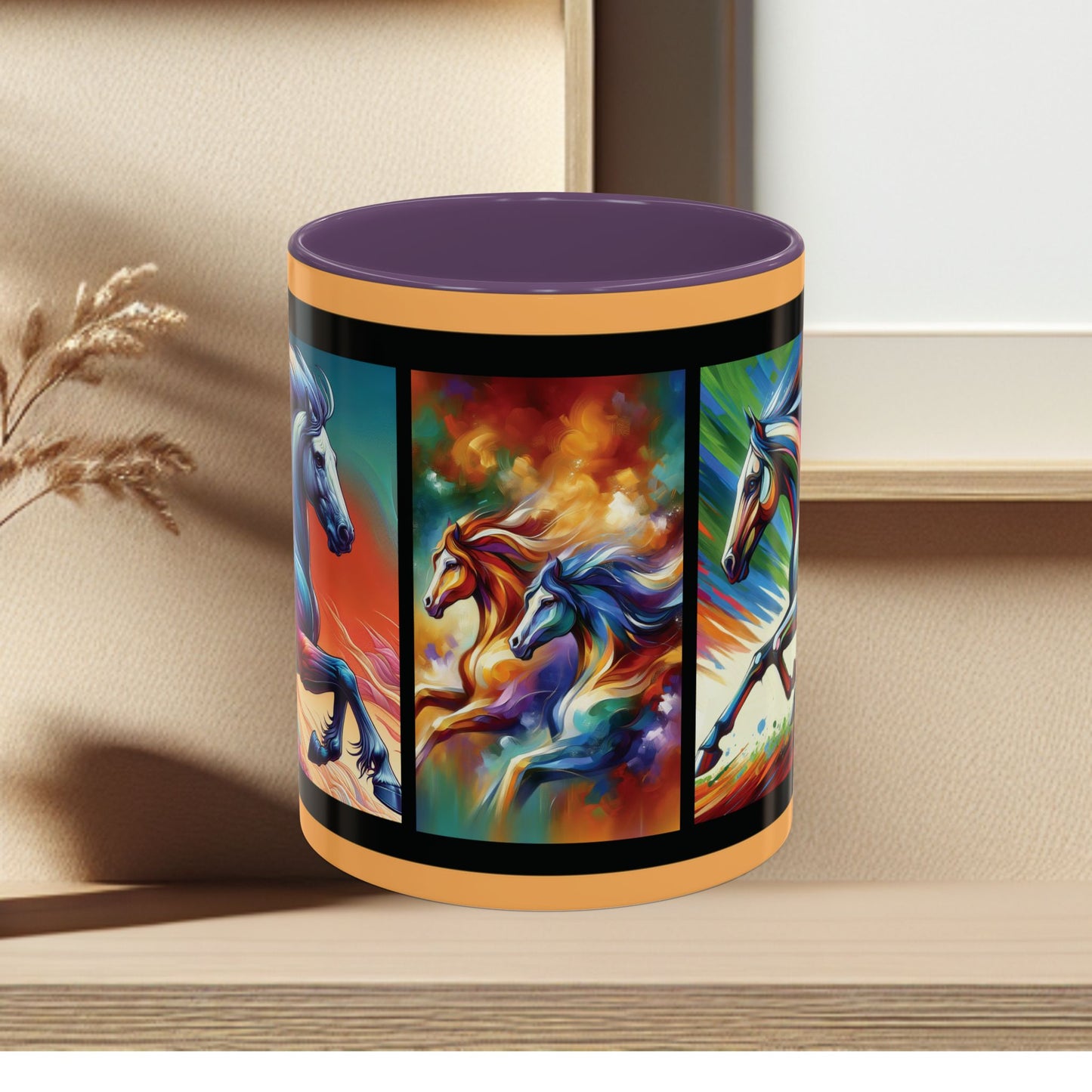Coffee Mug Cloud Horses 11oz, 15oz