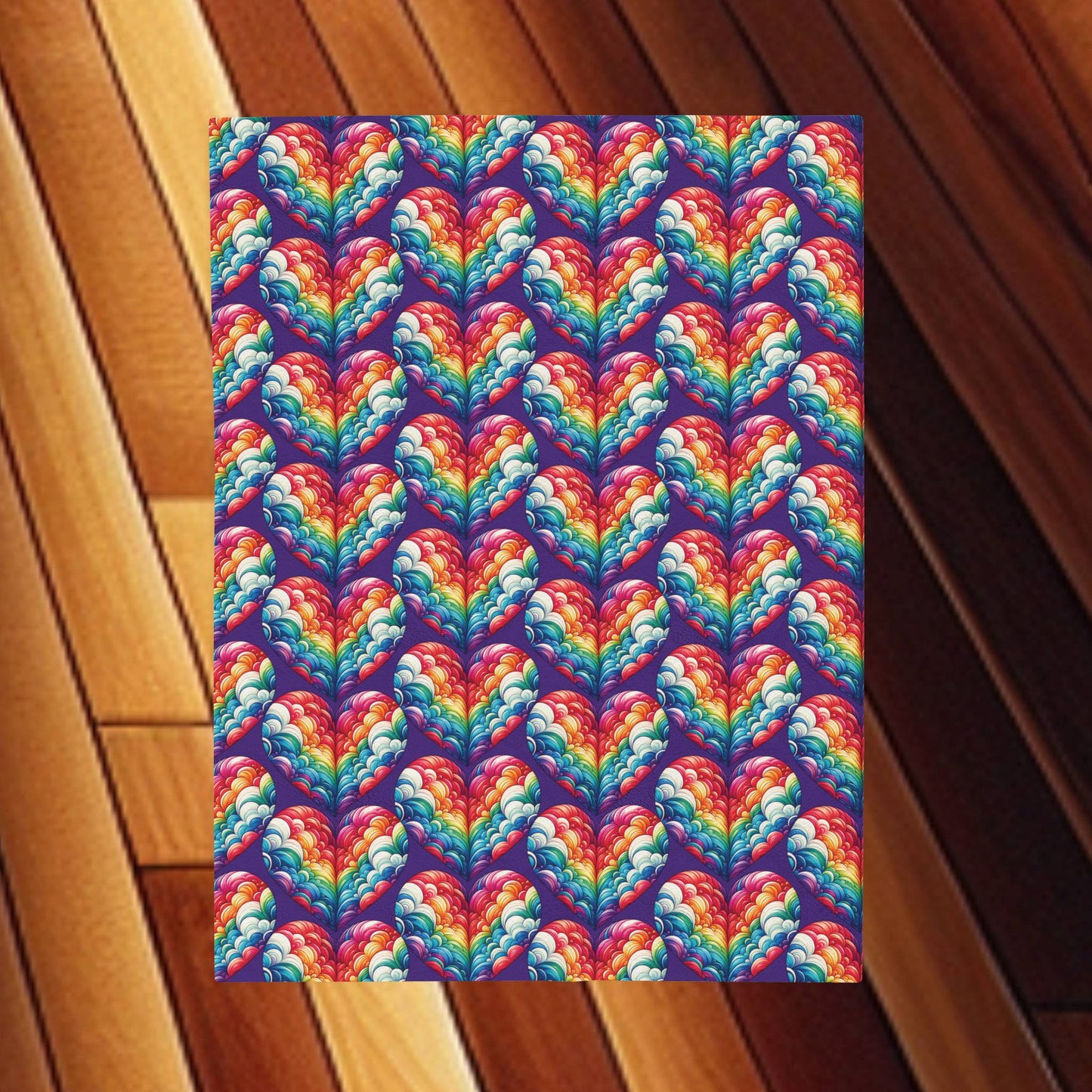 Velveteen Plush Blanket - Harts in the Sky