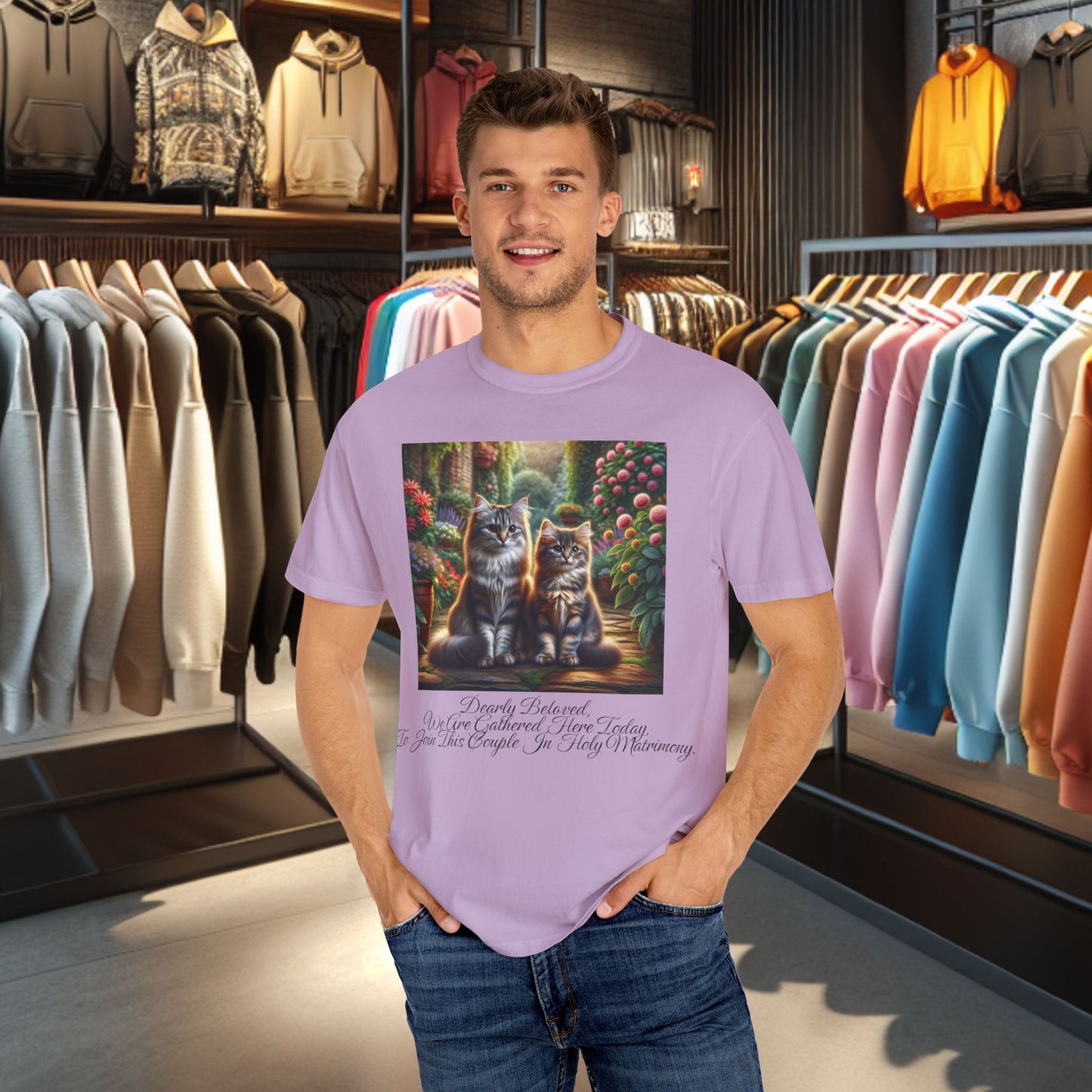 Cat Wedding T-shirt