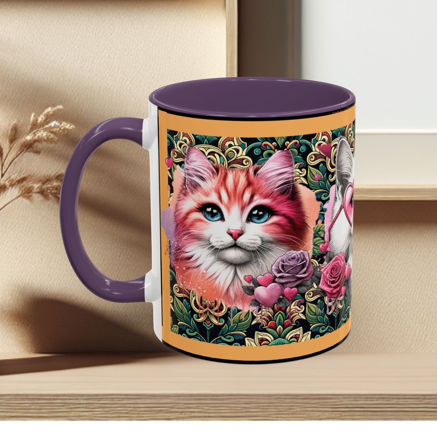 Coffee Mug Kittens Friends