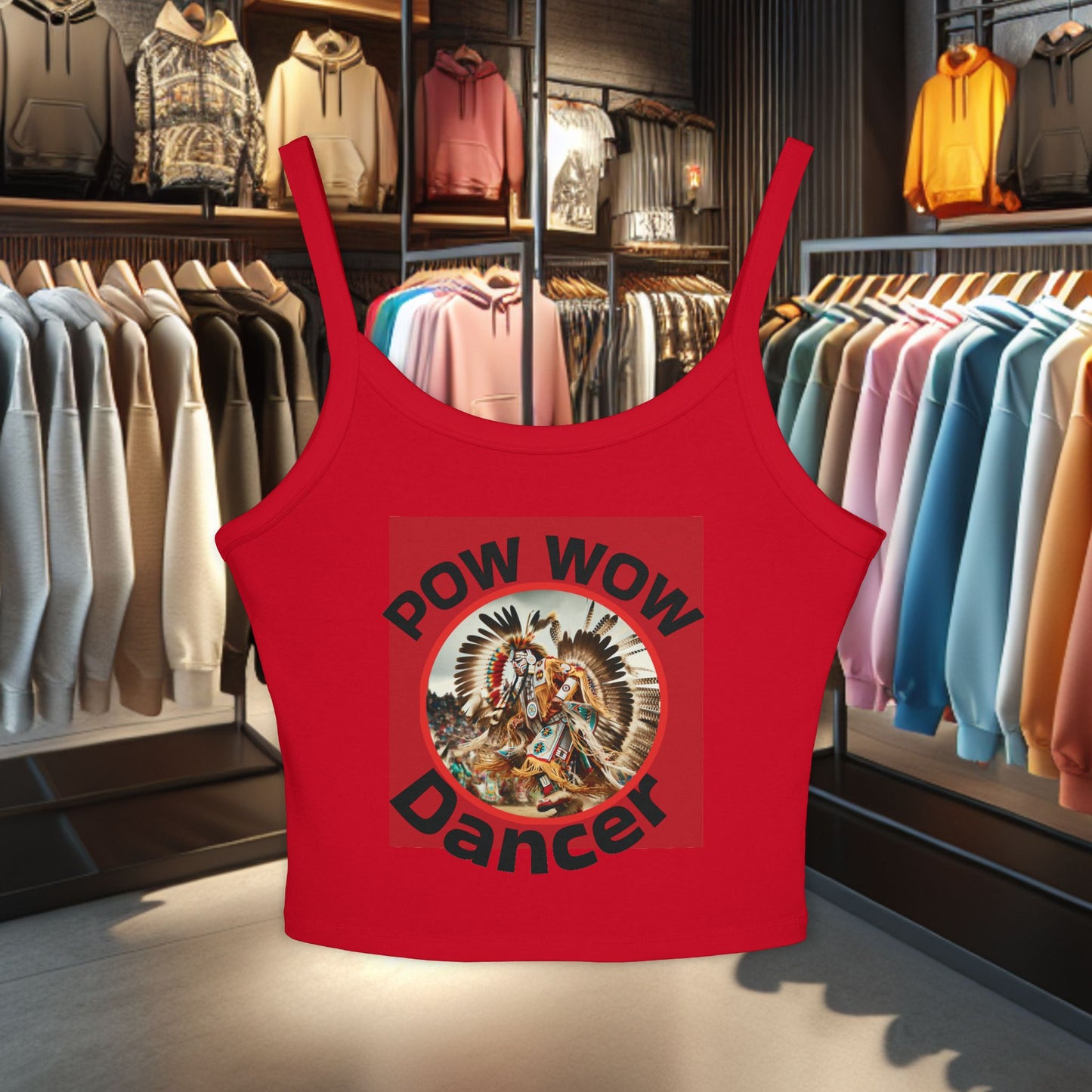 Women's Tank Top - Native POW - WOW Design