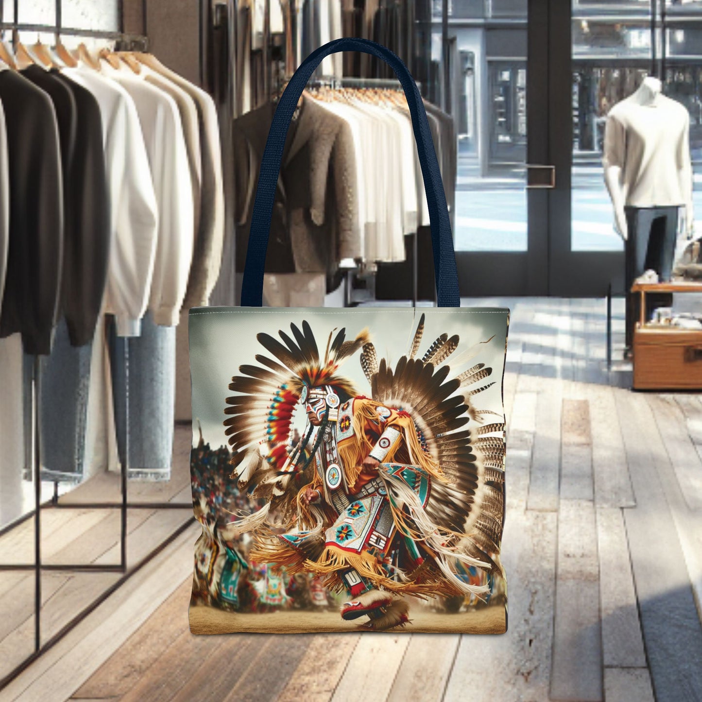 Native Dancer Tote Bag (AOP)