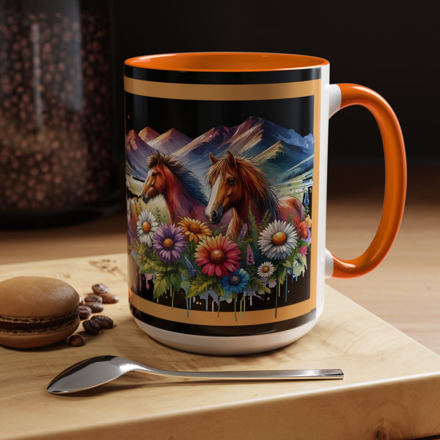 Mug Coffee Wild Horses 11oz 15oz