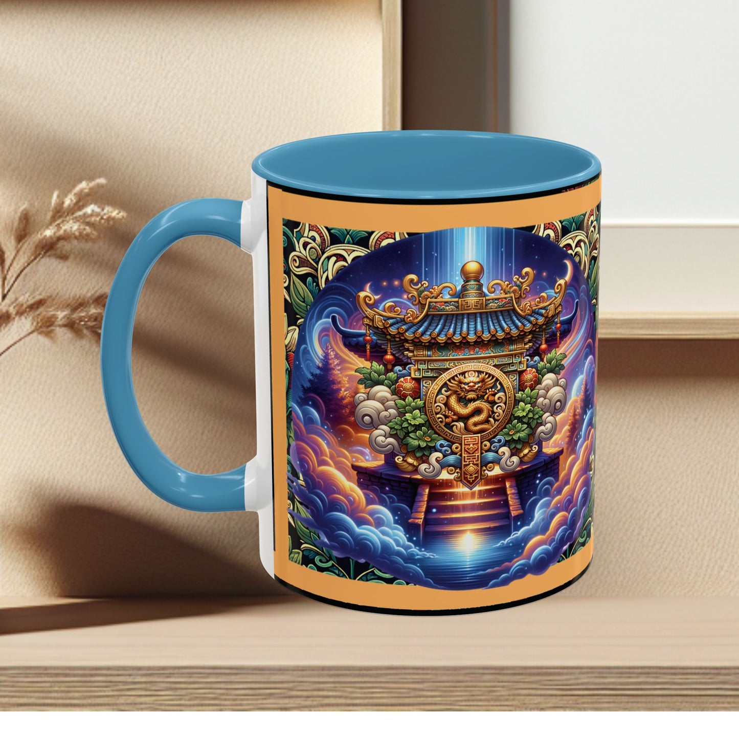 Mug Mystic Temple Rose Coffee Mug 11oz 15oz